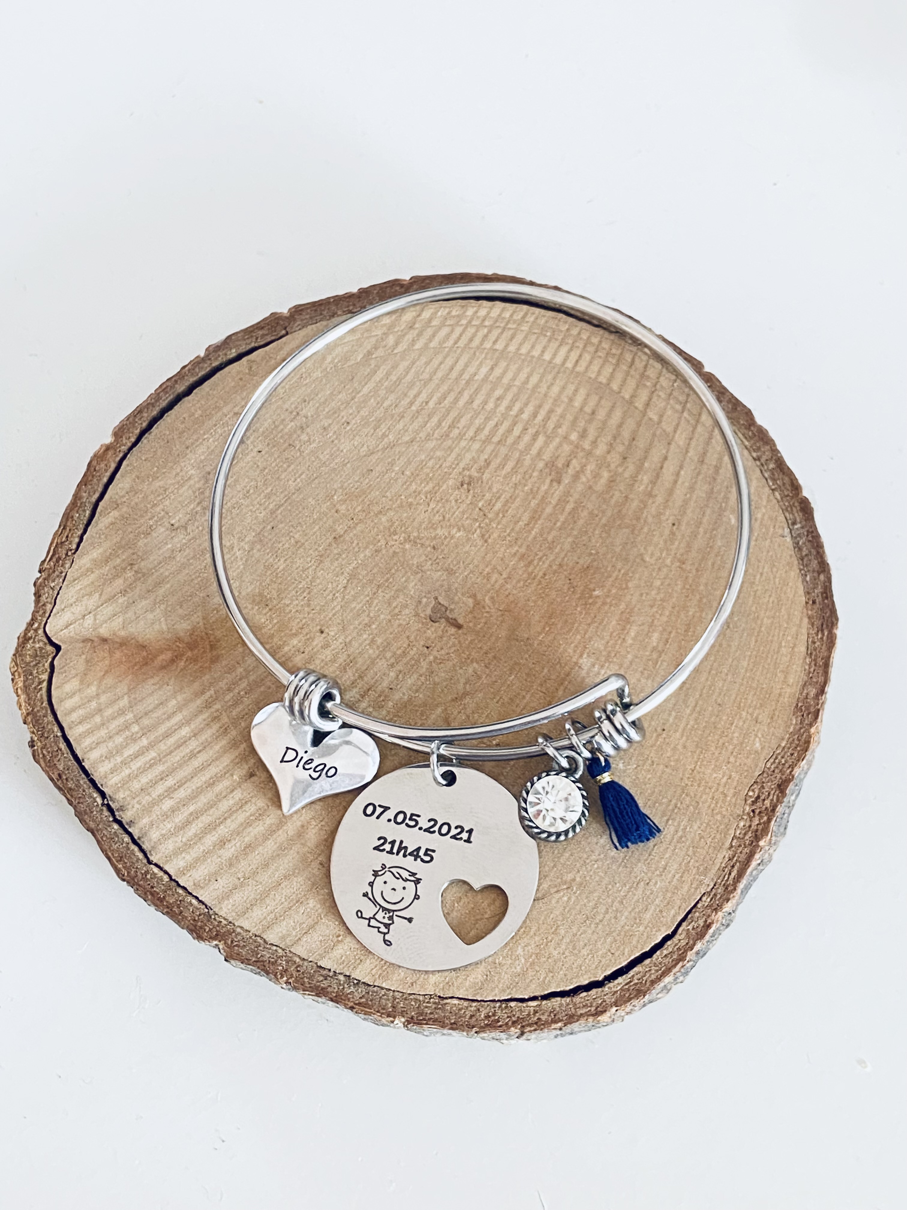 Pulseira Escrava Personalizada