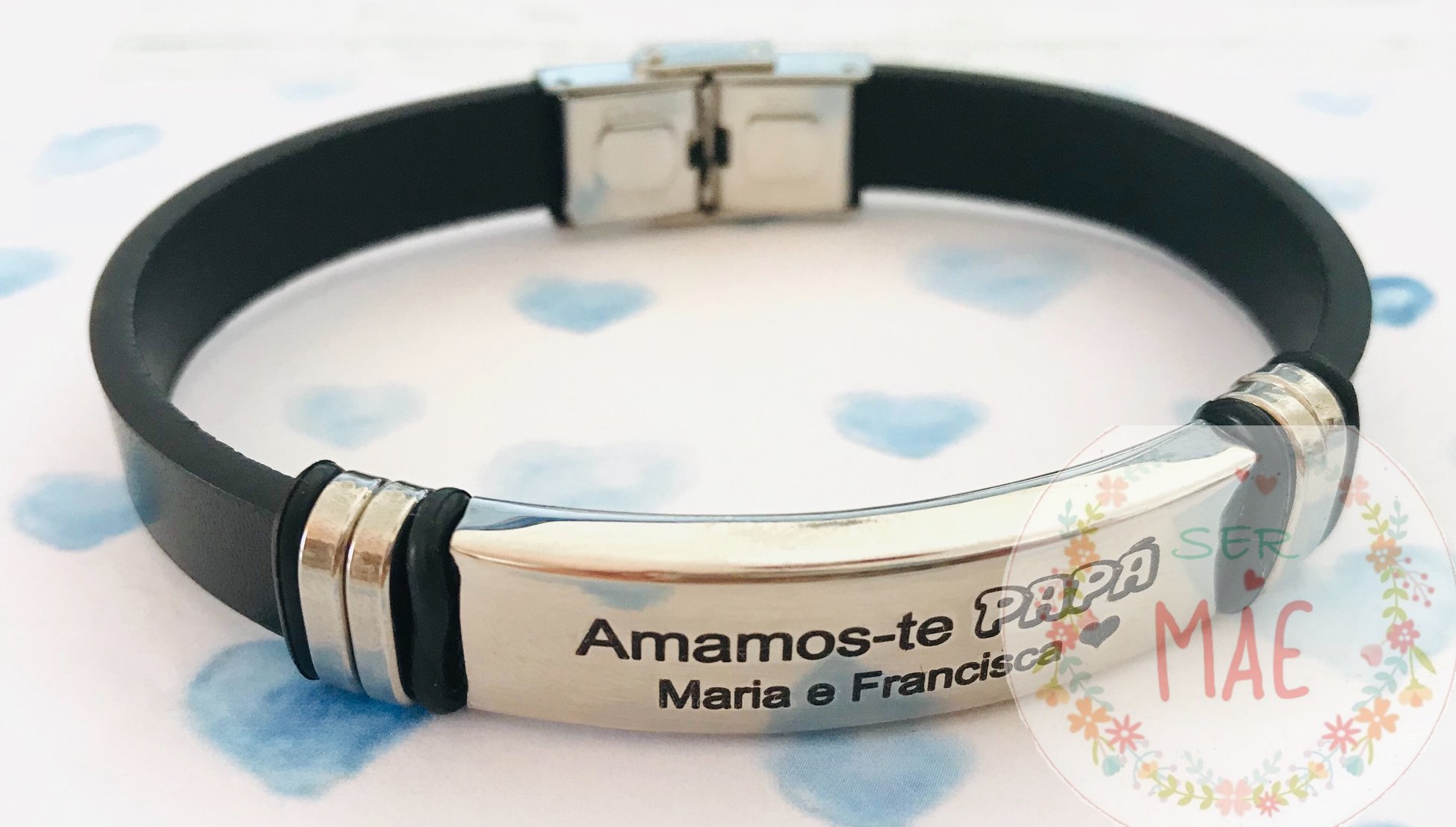 Pulseira Couro Personalizada