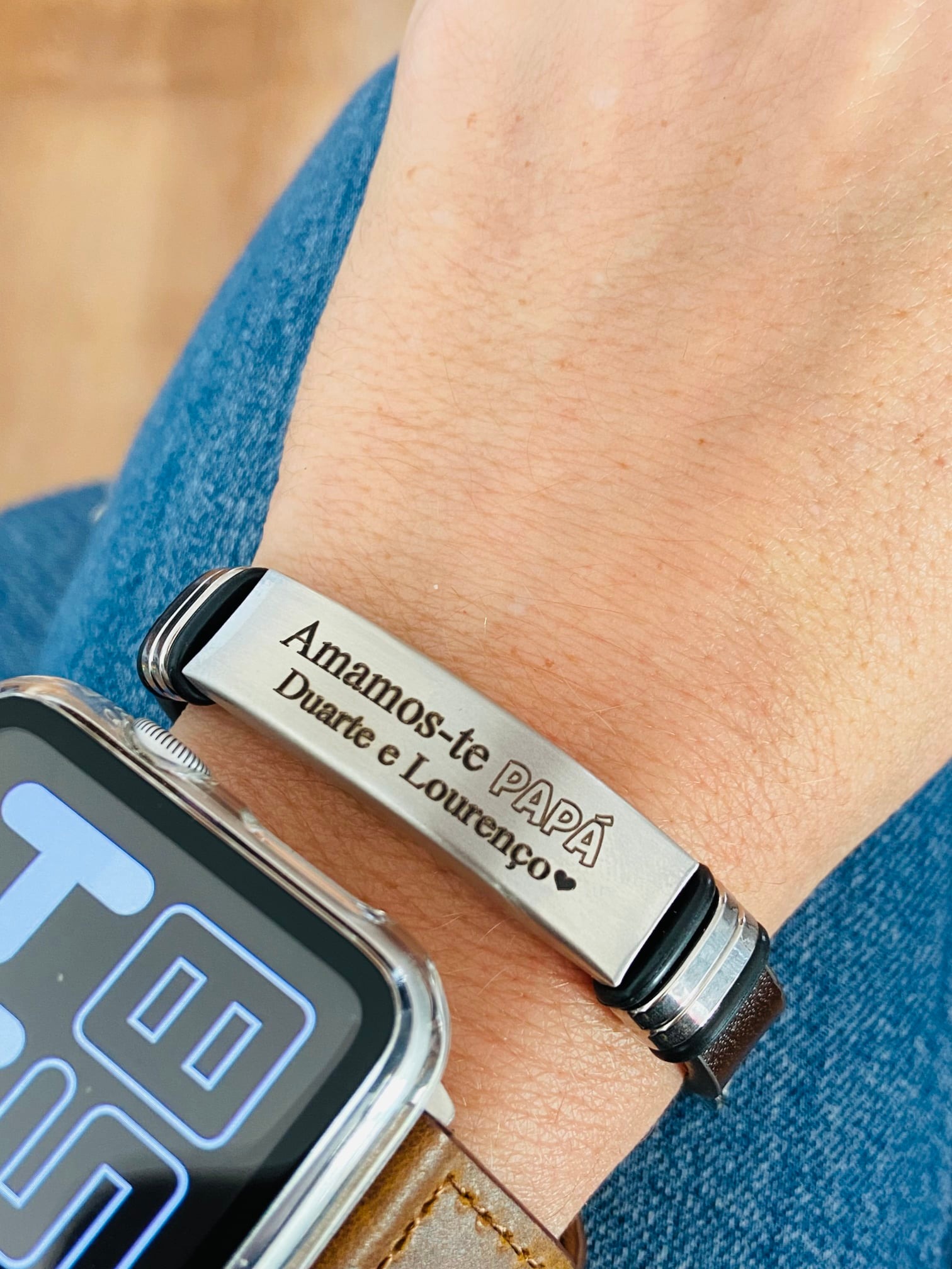Pulseira Couro Personalizada