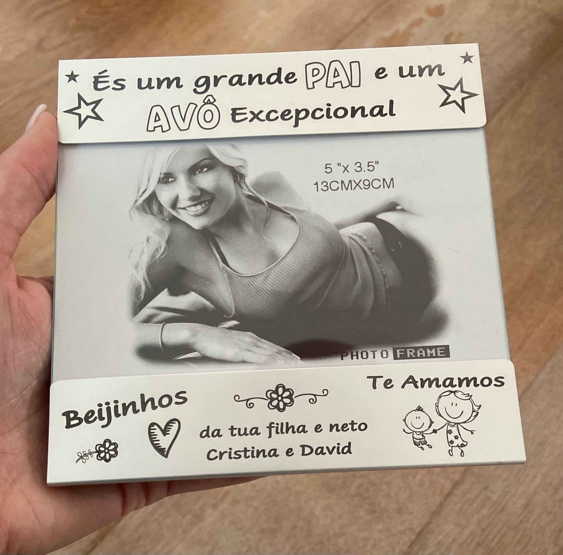 Moldura Personalizada Pai