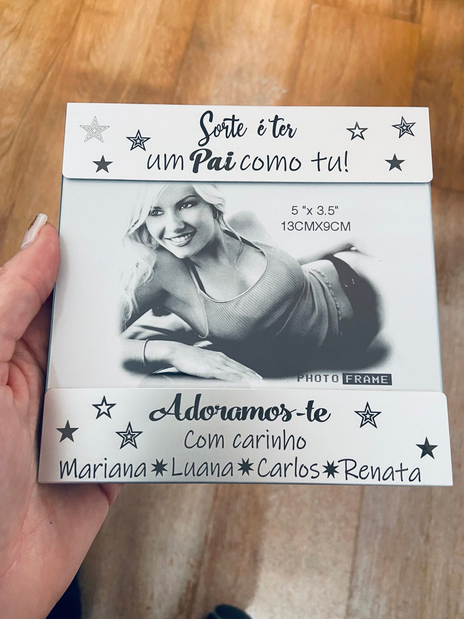 Moldura Personalizada Pai