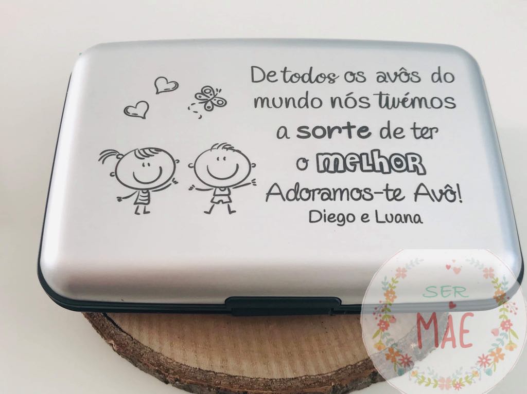 Porta-Cartões Personalizado