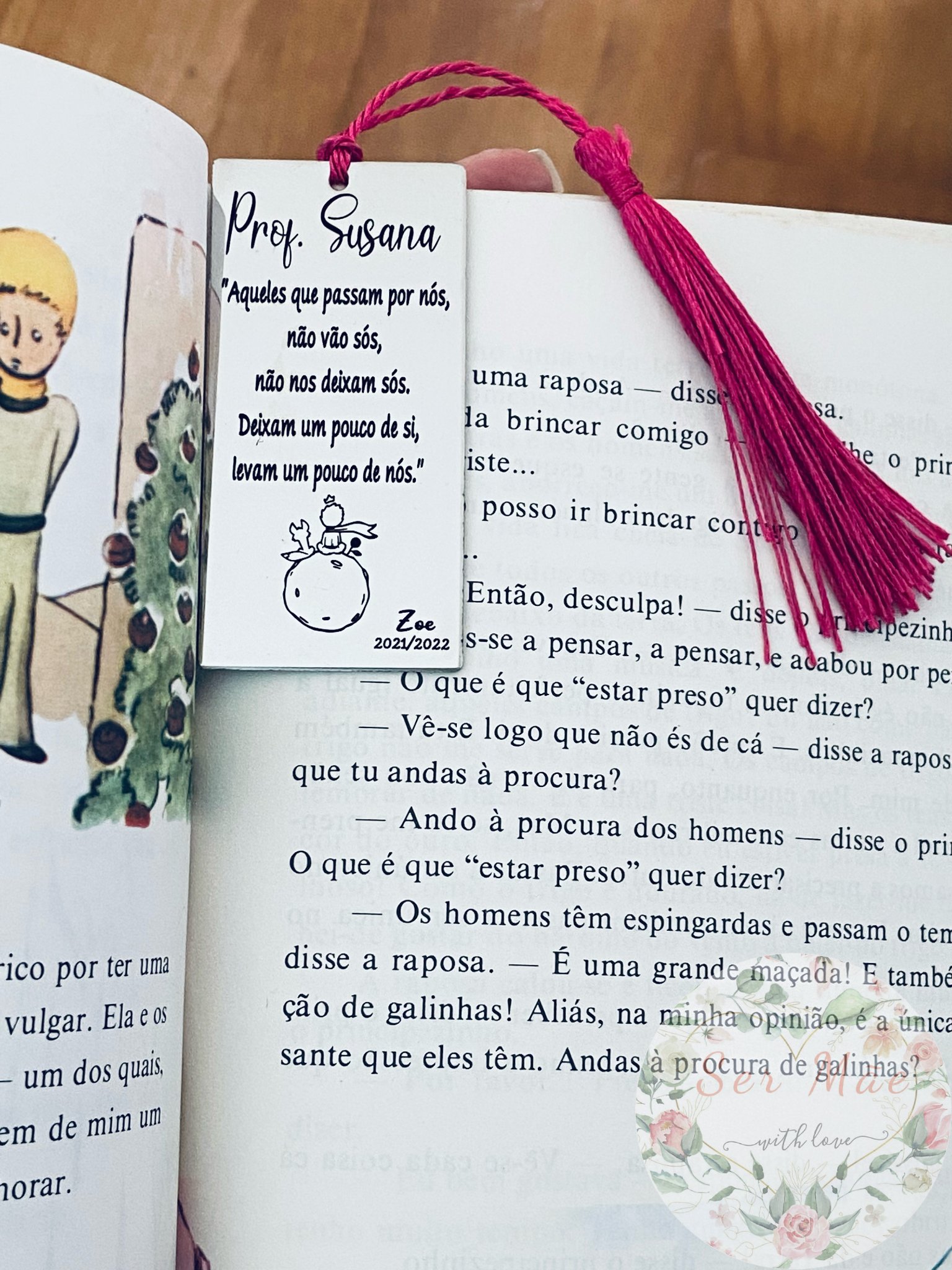 Marcador Livros Personalizado