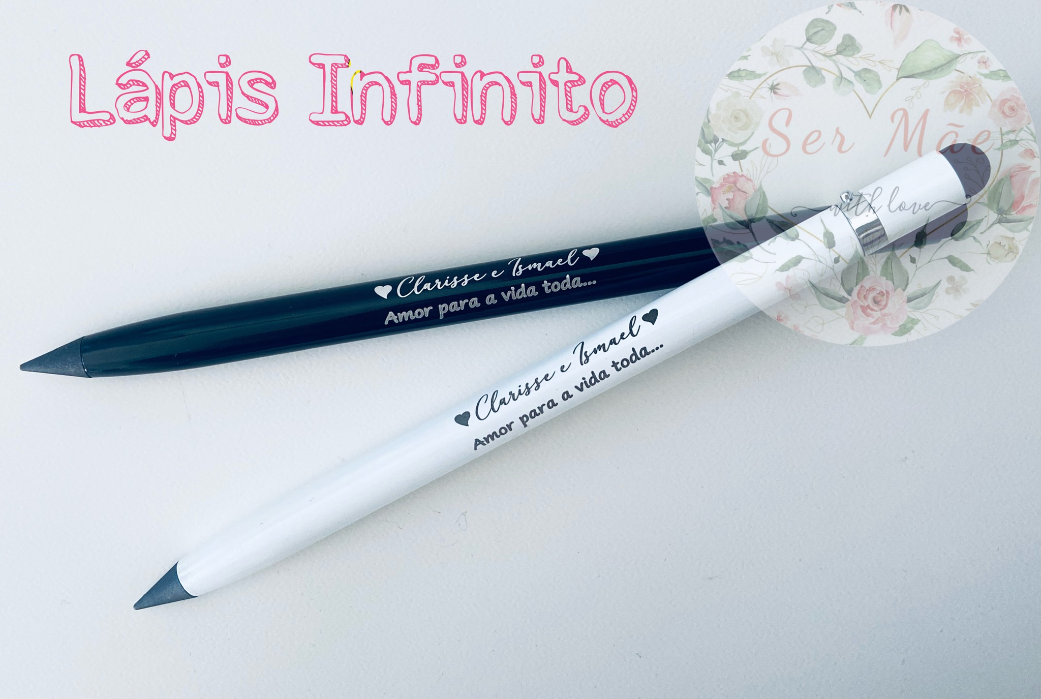 Lápis Infinito Personalizado