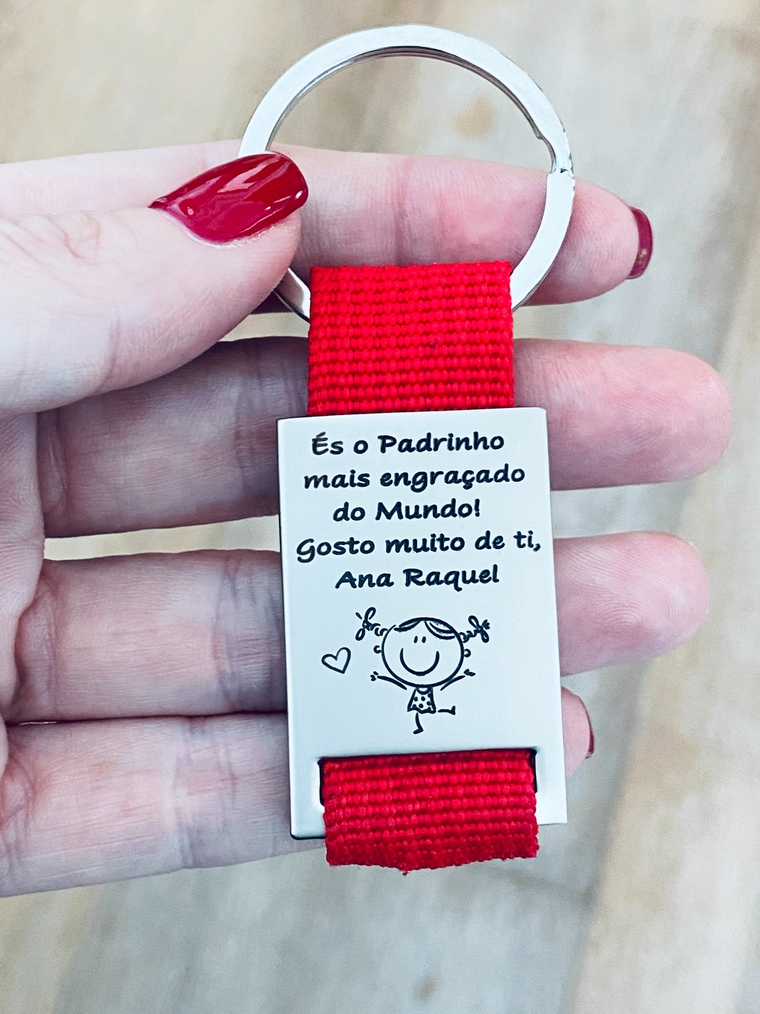 Porta-chaves Padrinho