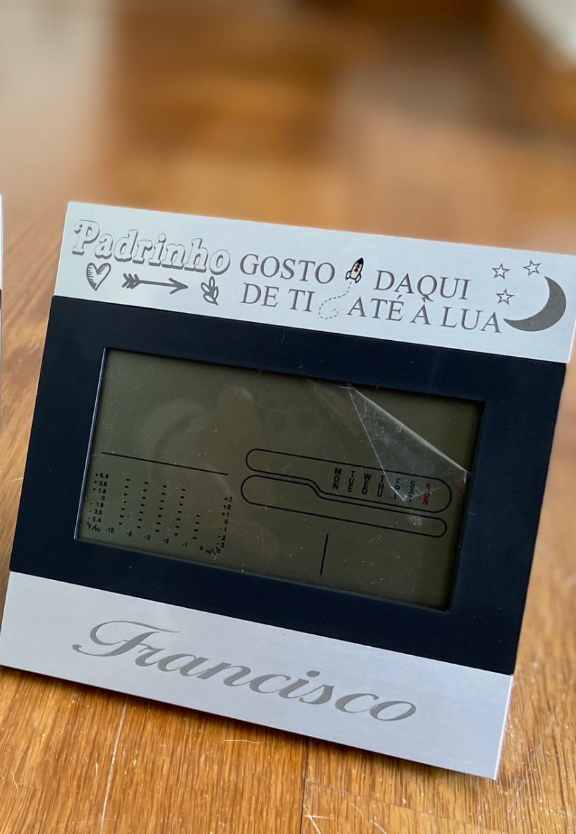 Estação Metereológica Grav. "Padrinho Gosto de ti Daqui até à Lua"