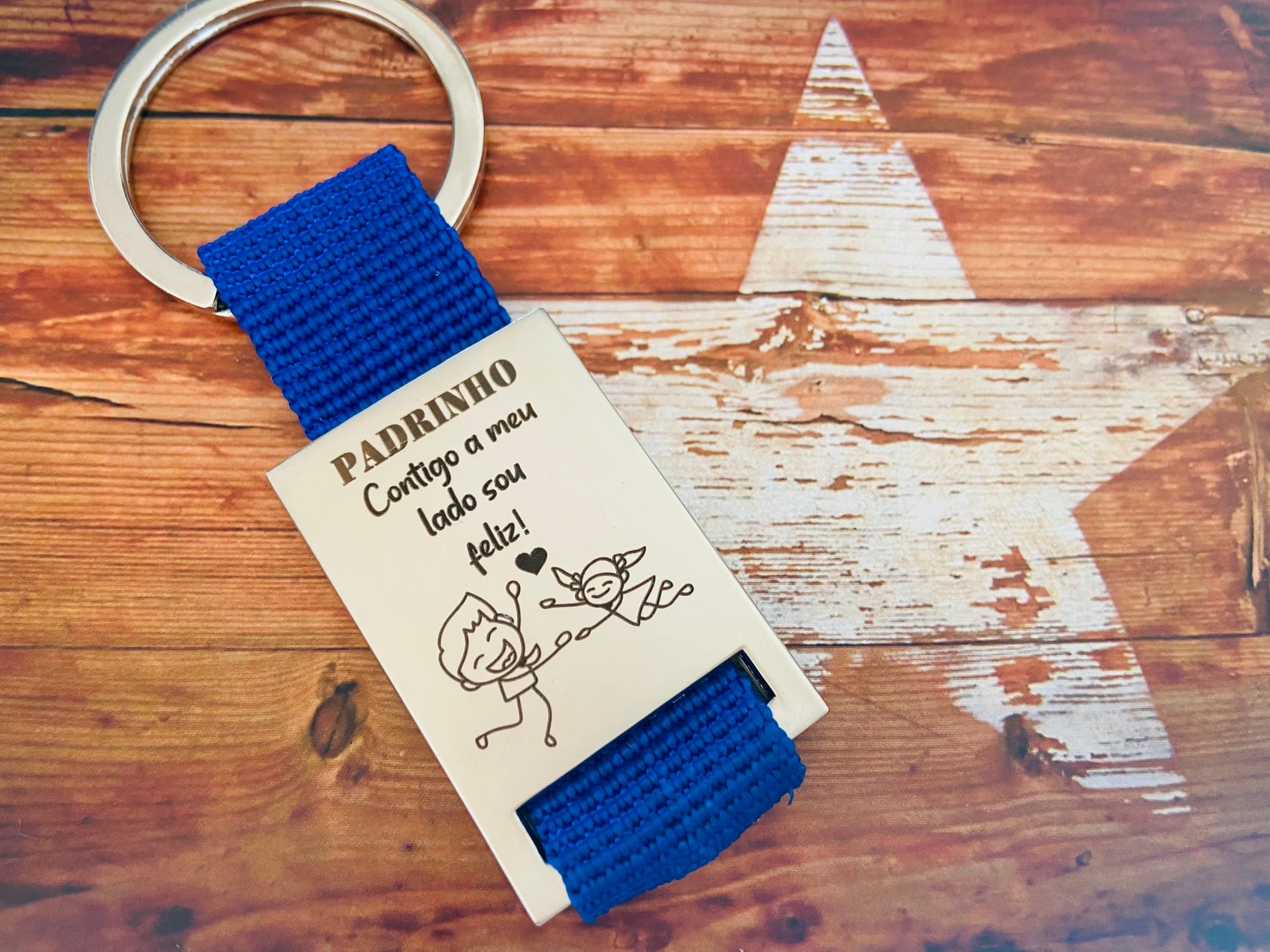 Porta-chaves Padrinho Personalizado