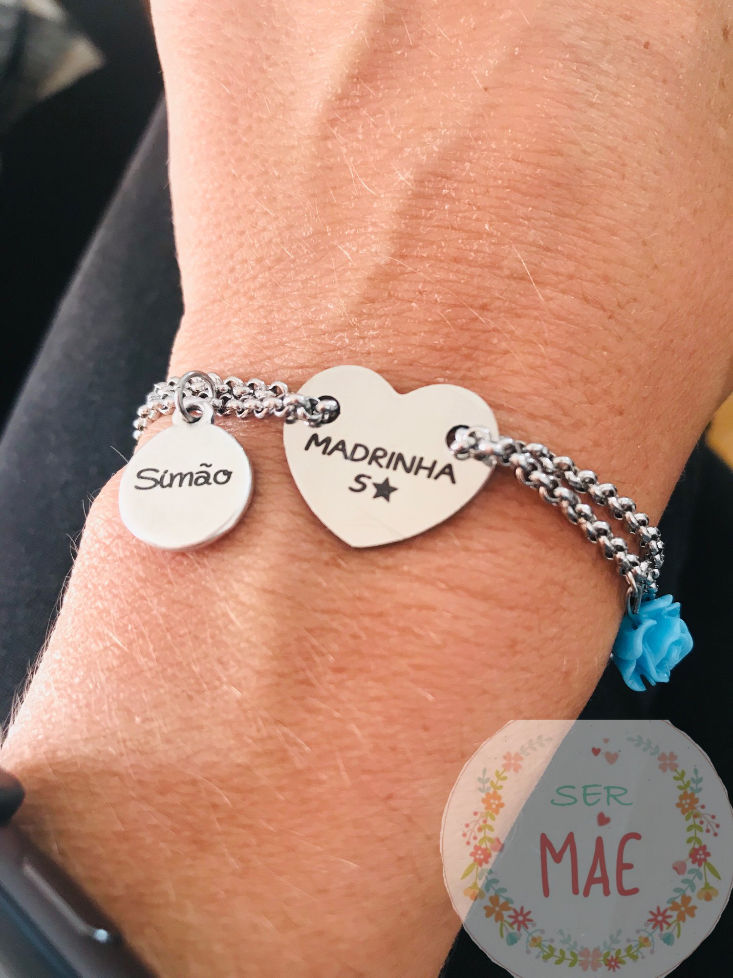 Pulseira Dupla "Madrinha 5*"