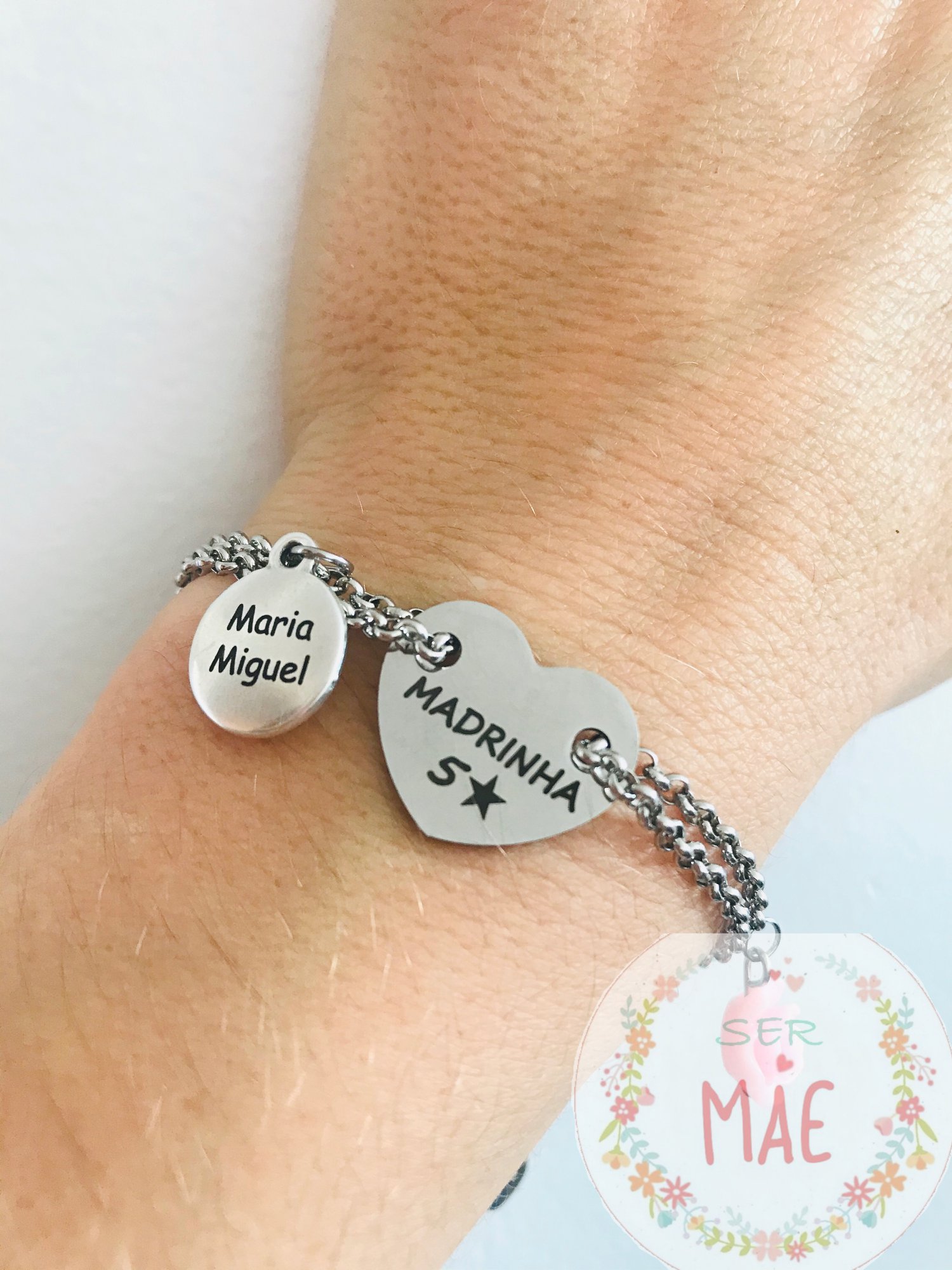 Pulseira Dupla "Madrinha 5*"
