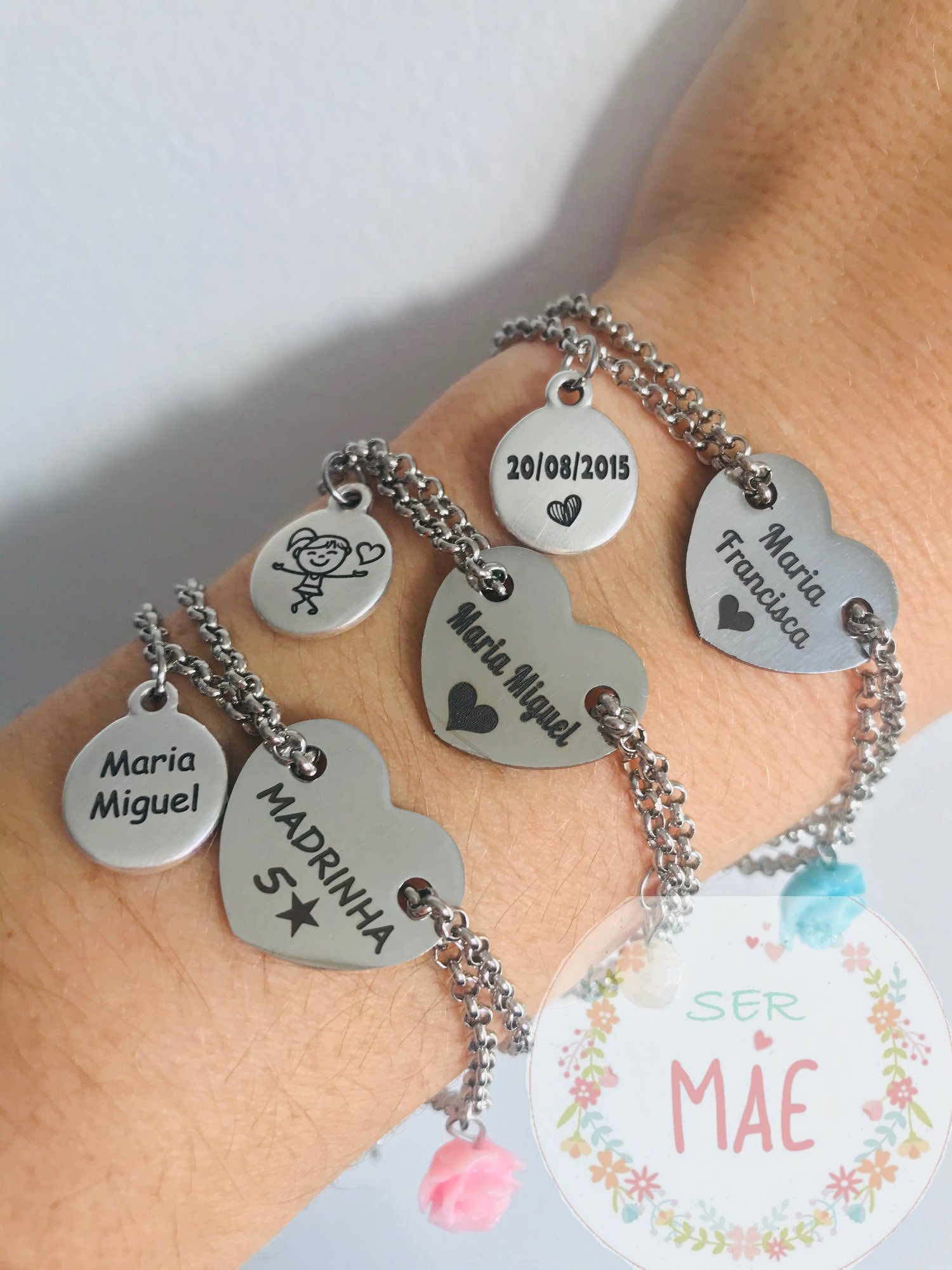 Pulseira Dupla "Madrinha 5*"