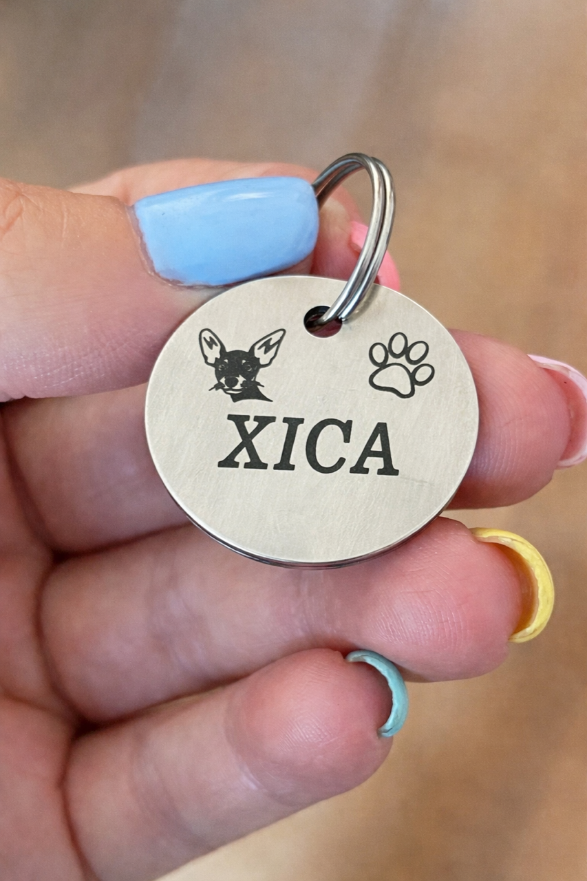 Medalha Identificação Animal