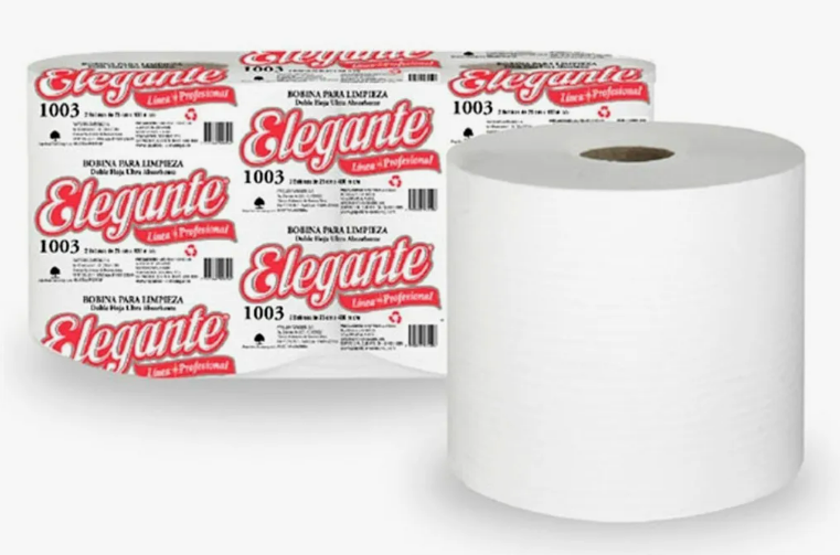 BOBINA INDUSTRIAL ELEGANTE 24CM X 400 MTS C/U