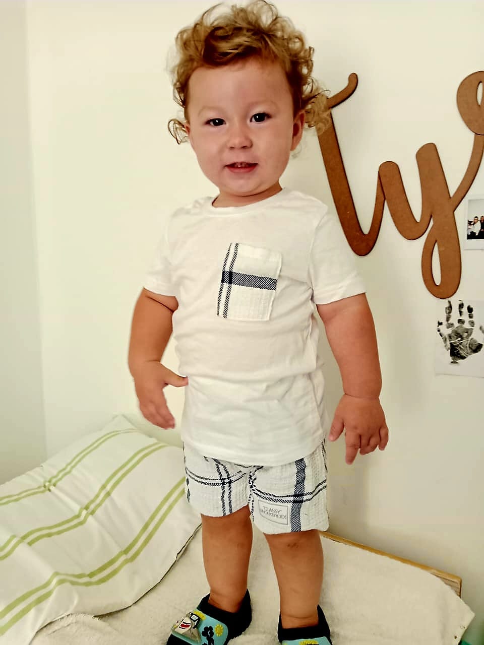 "Classy" Snoekbroek Braai shorts and T-Shirt Set For Kids
