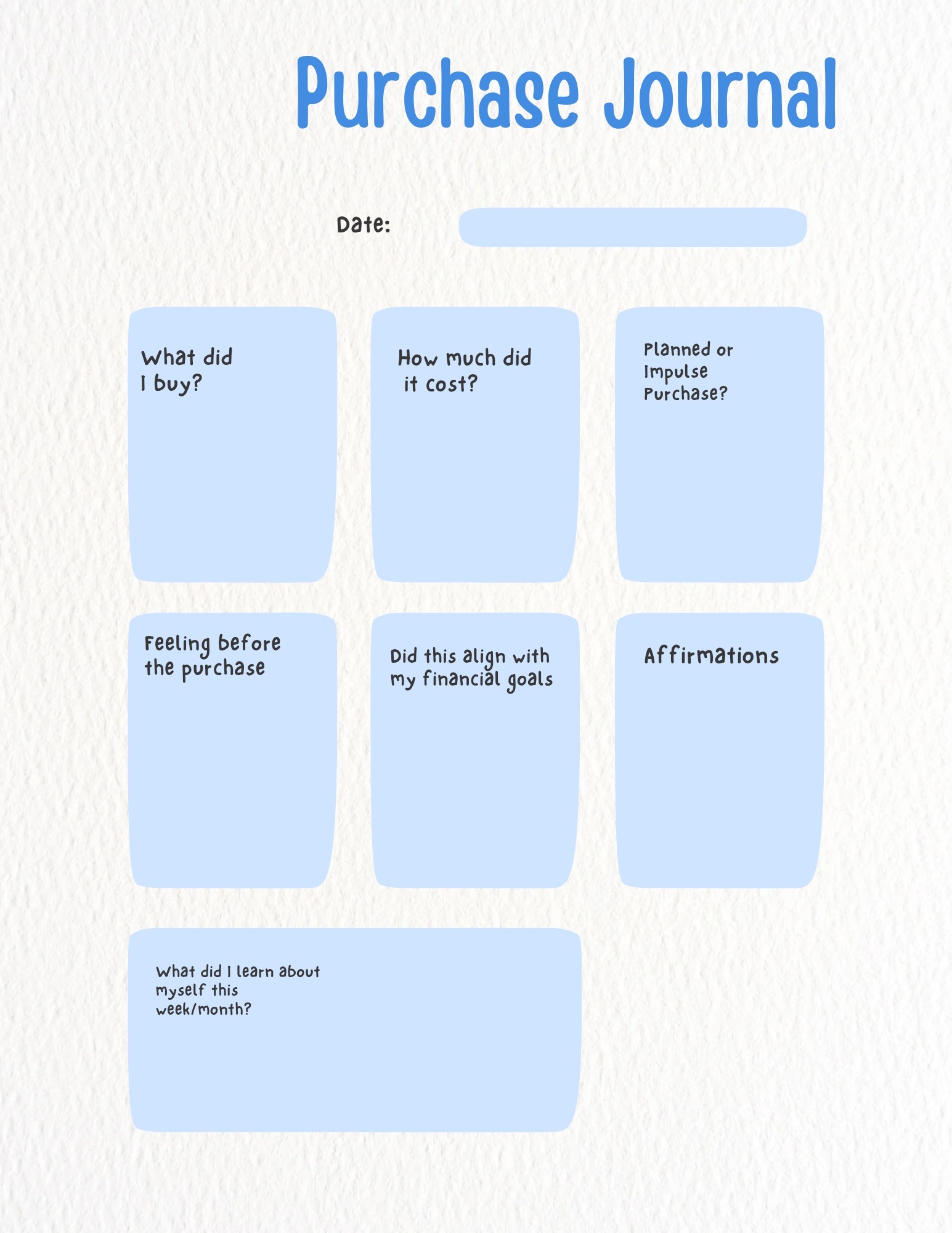 Purchase Journal 