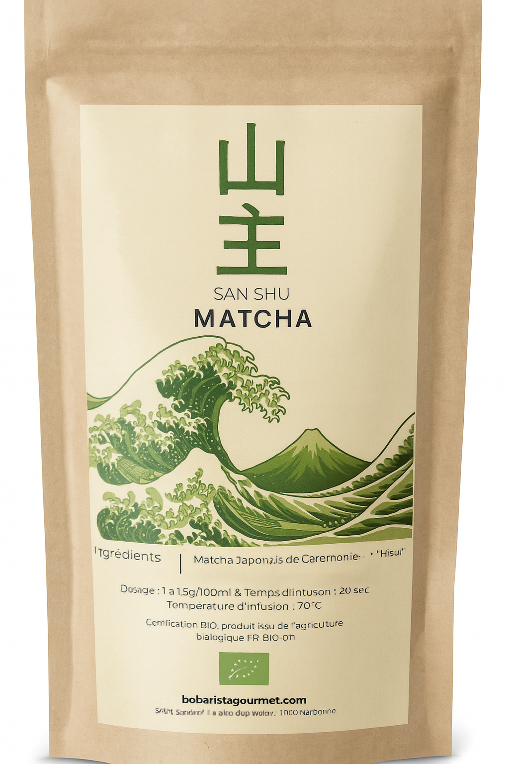 Matcha de cérémonie bio, Hisui