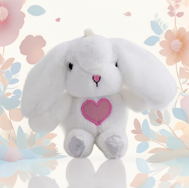 Plushie Mini Easter Bunny Long Ears Keychain