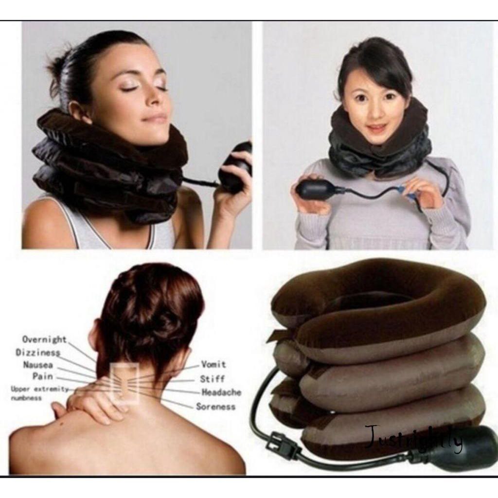 Coussin gonflable de traction cervicale