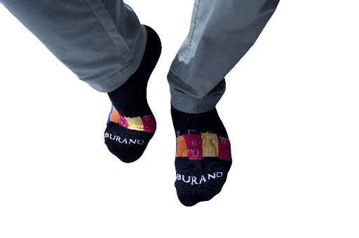 Ponožky Burano domčeky