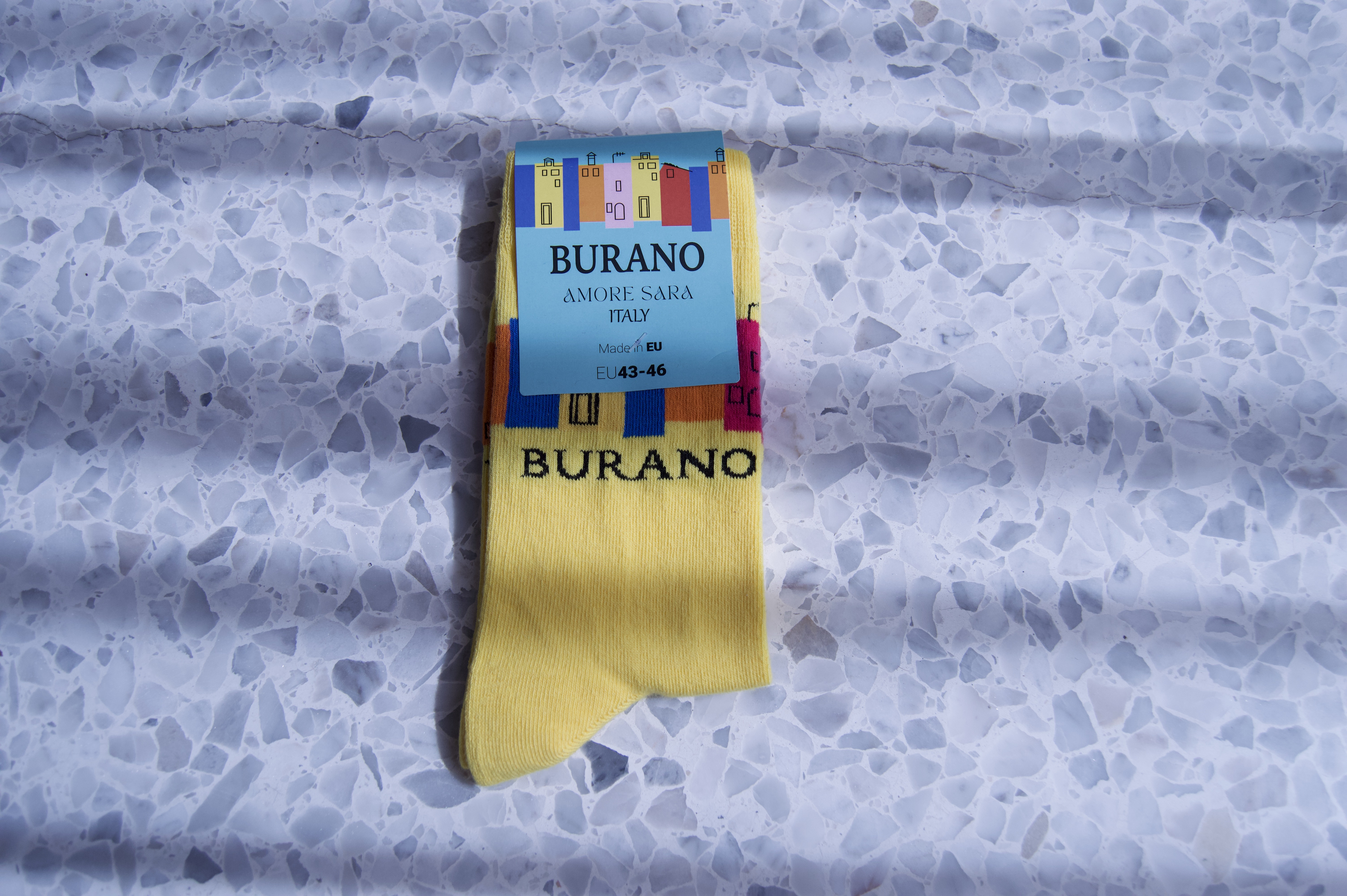 Ponožky Burano domčeky