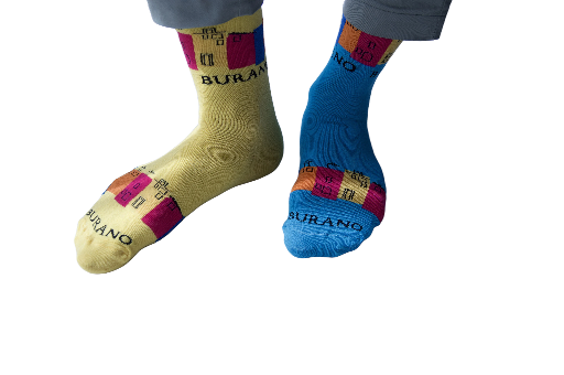 Ponožky Burano domčeky