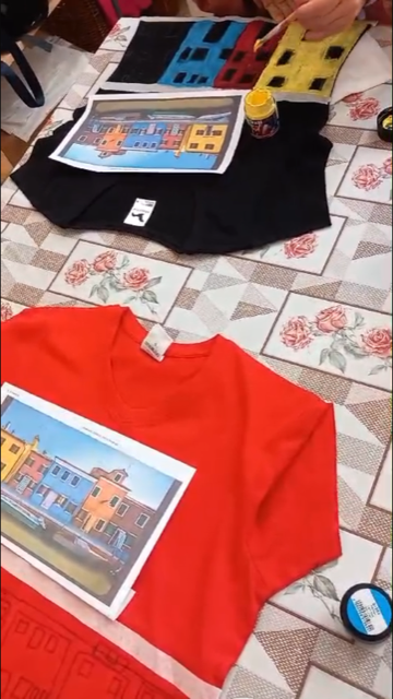 Burano colori - Calle Tienduri