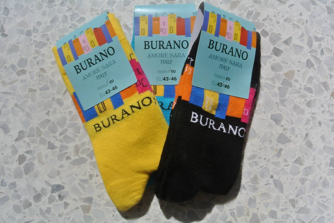 Ponožky Burano domčeky