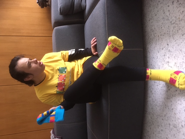 Ponožky Burano domčeky