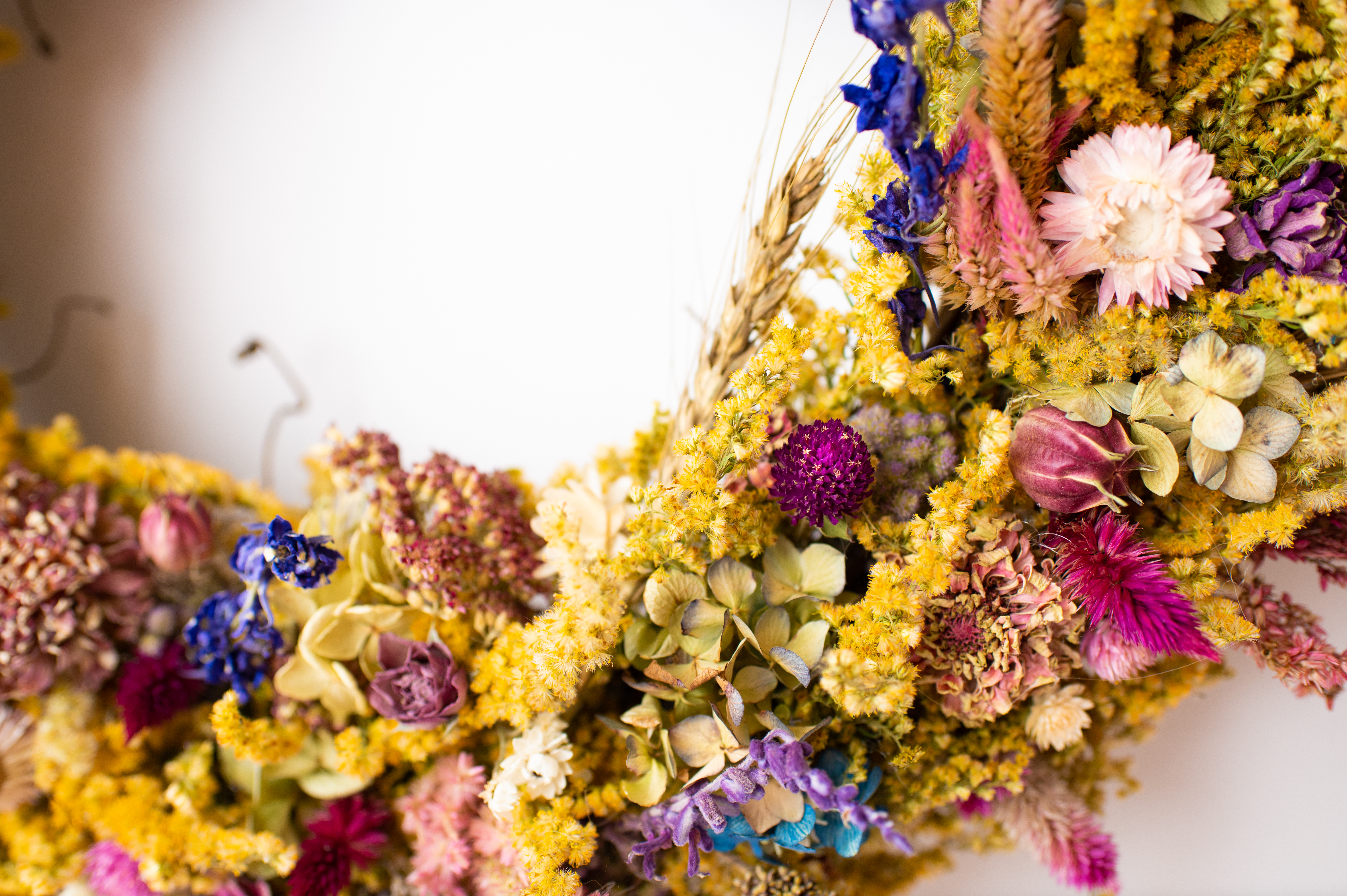 Everlasting Dried Floral Wreath A