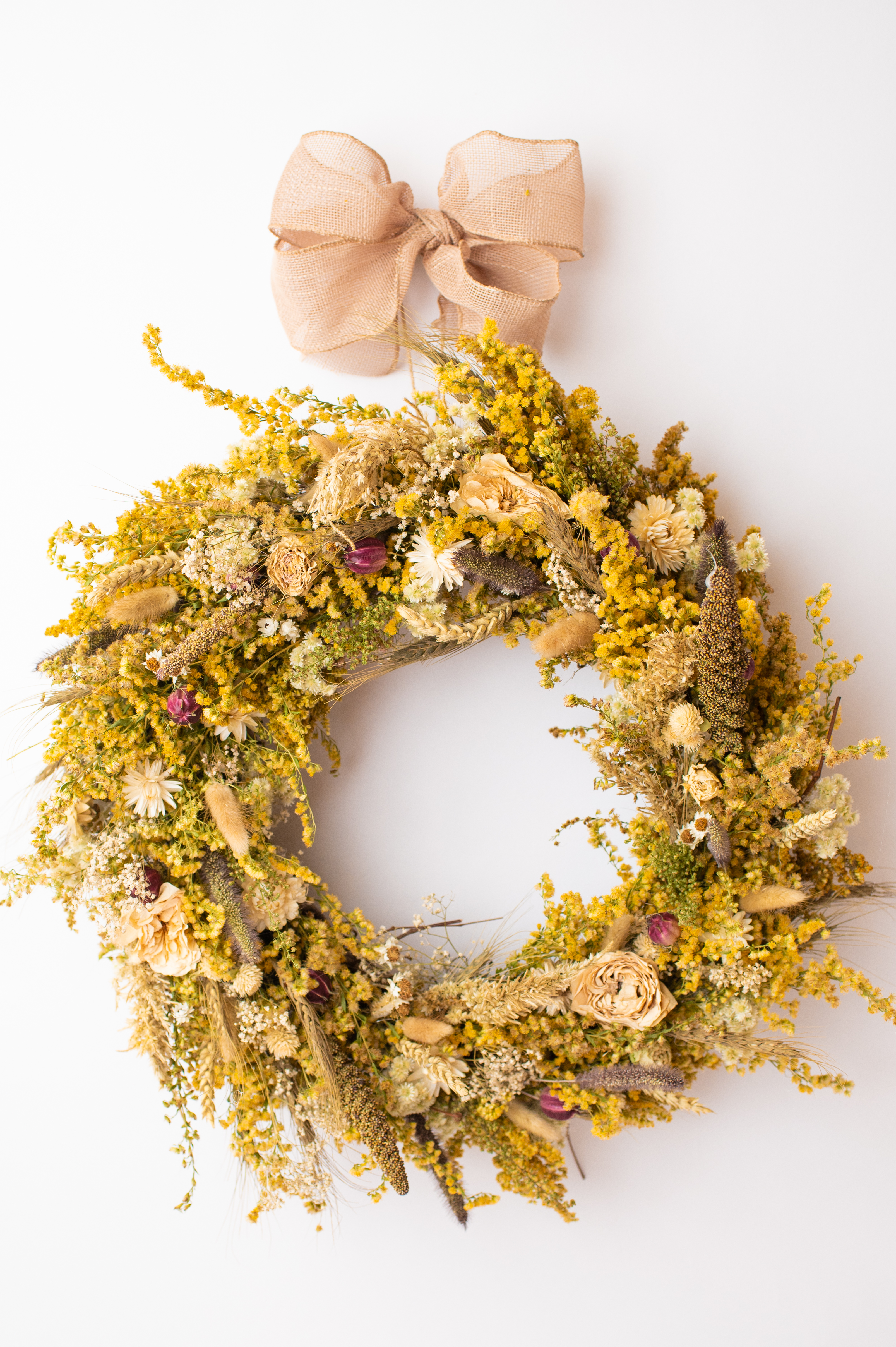Everlasting Dried Floral Wreath B