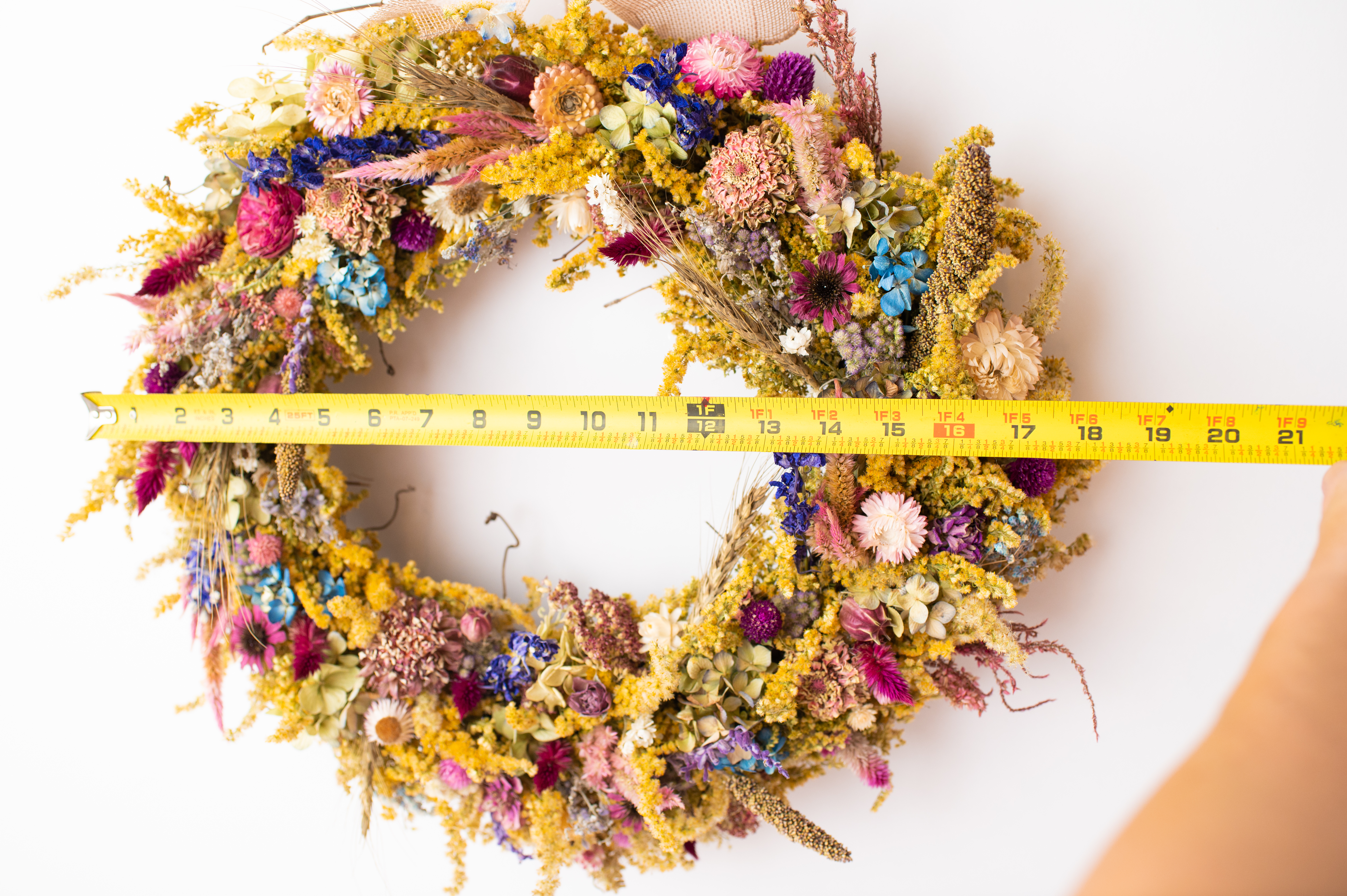 Everlasting Dried Floral Wreath A