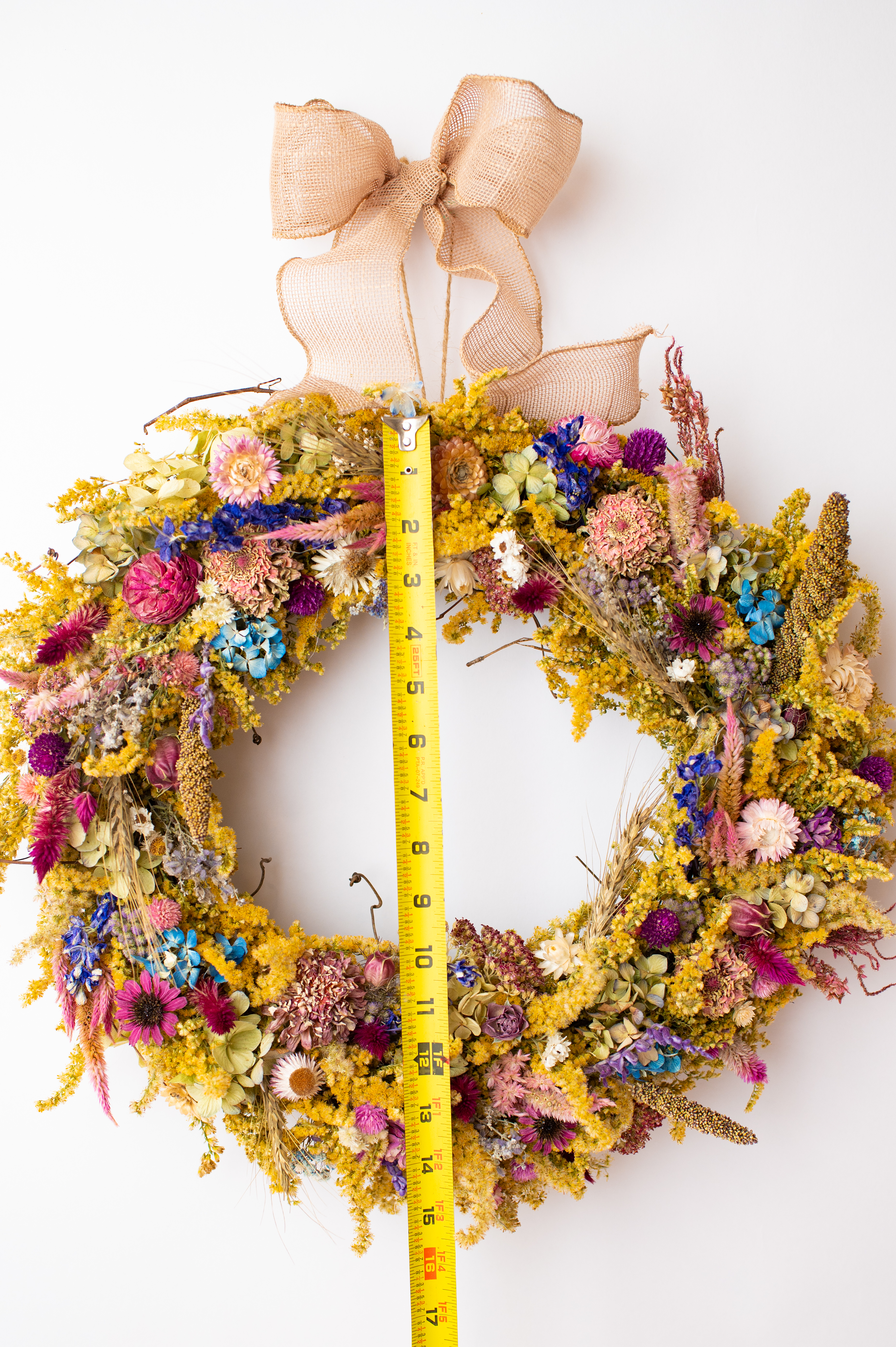 Everlasting Dried Floral Wreath A