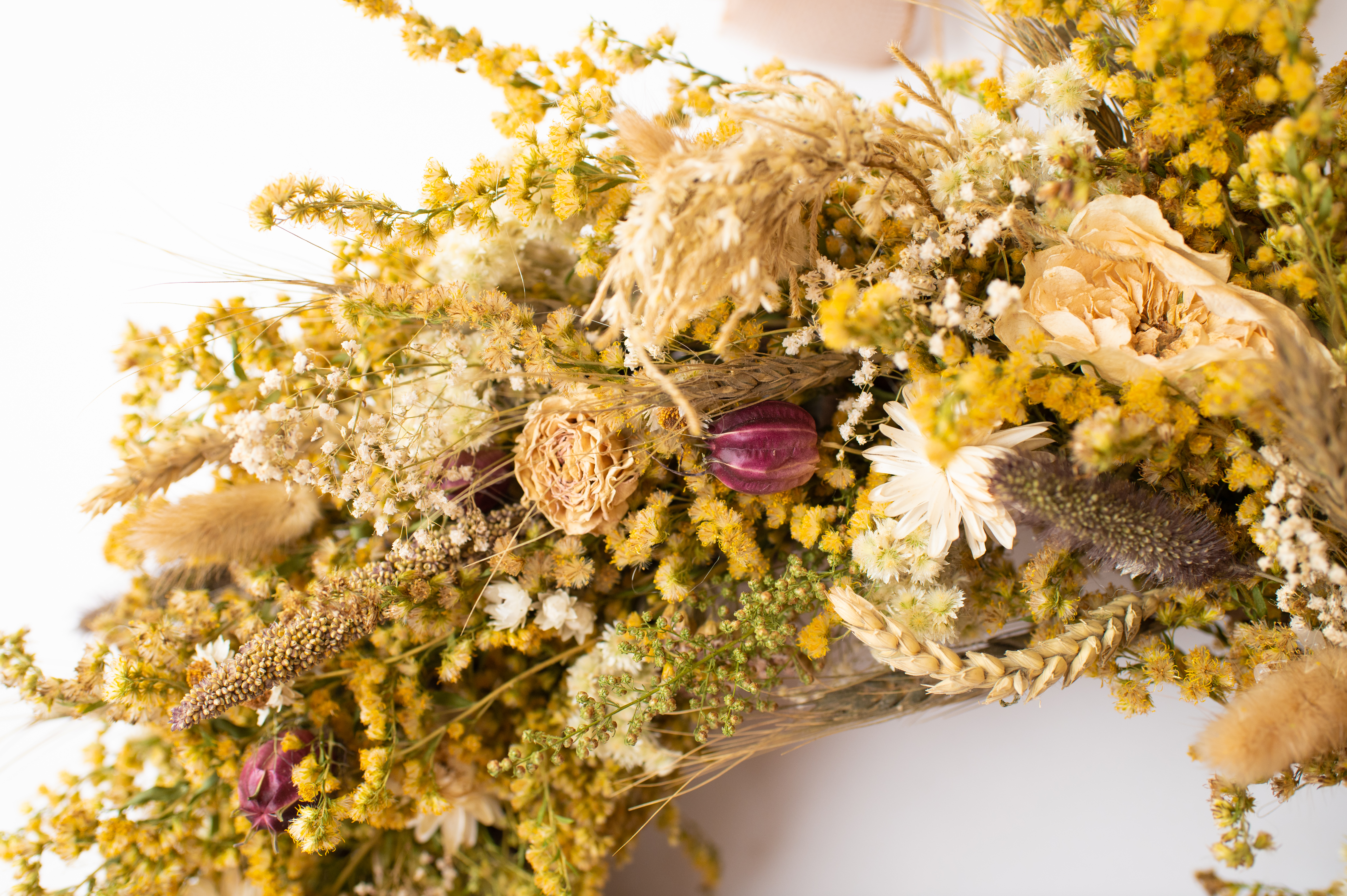 Everlasting Dried Floral Wreath B