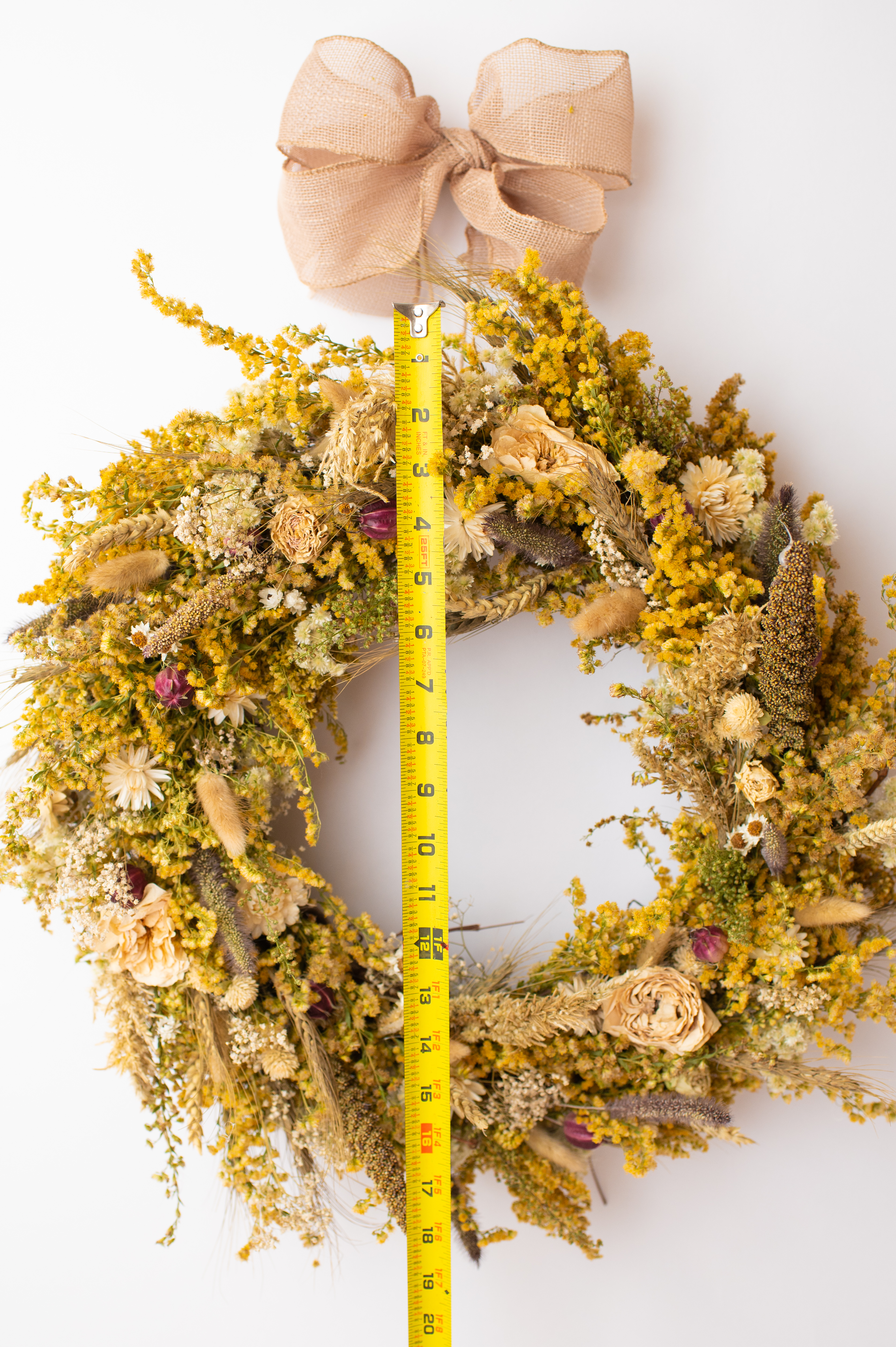 Everlasting Dried Floral Wreath B