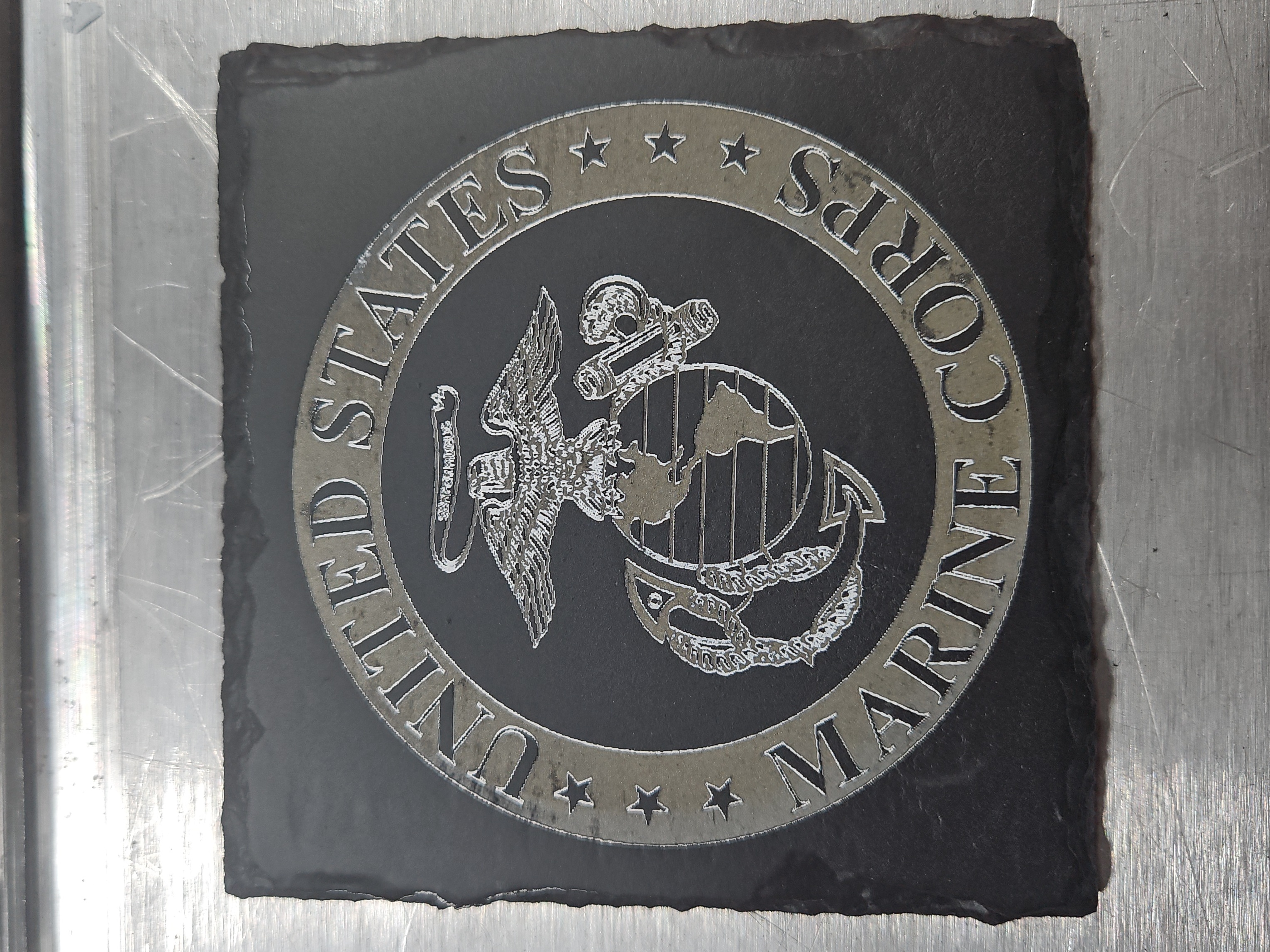 Military Branch Slate Coasters