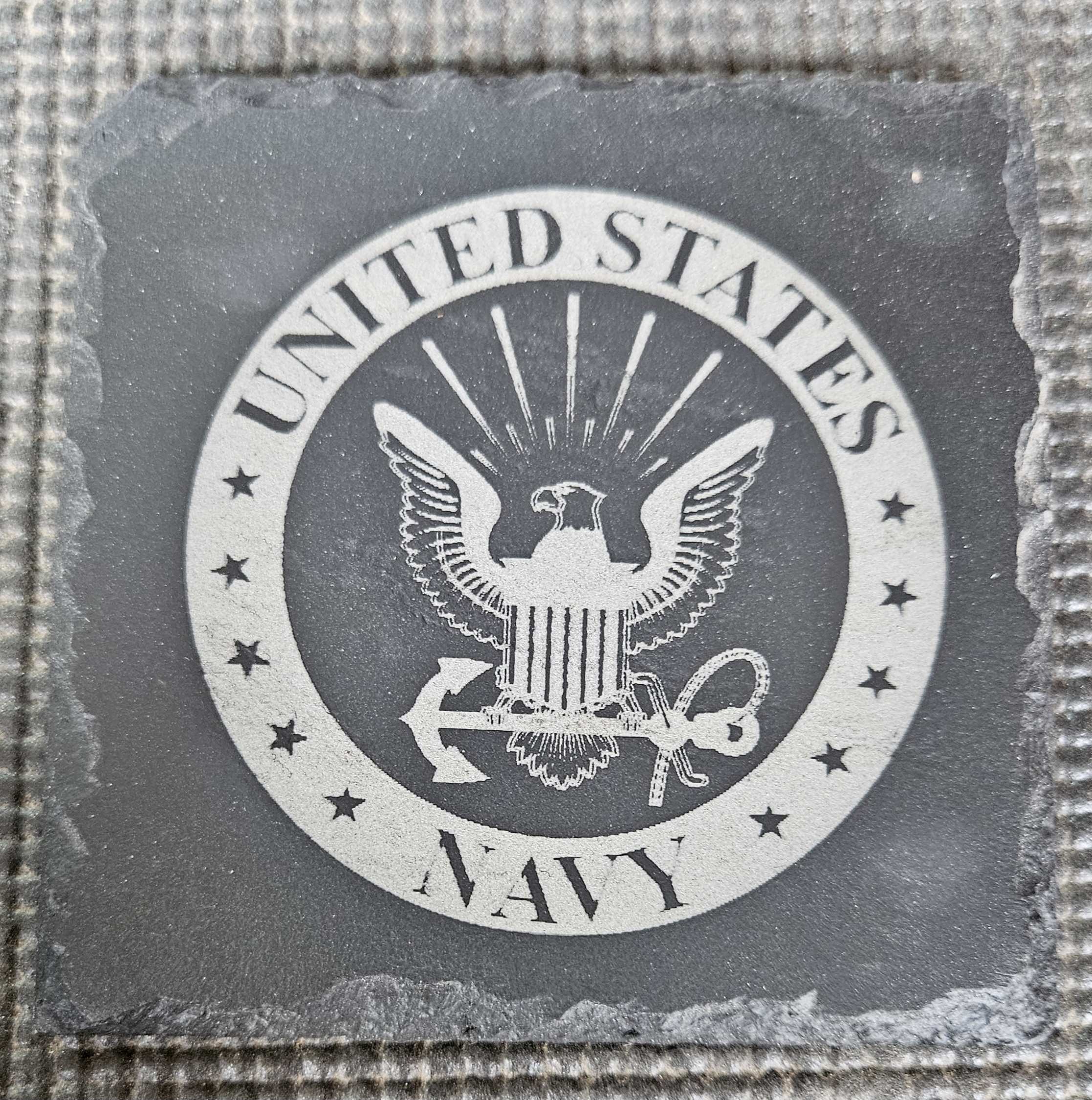 Military Branch Slate Coasters
