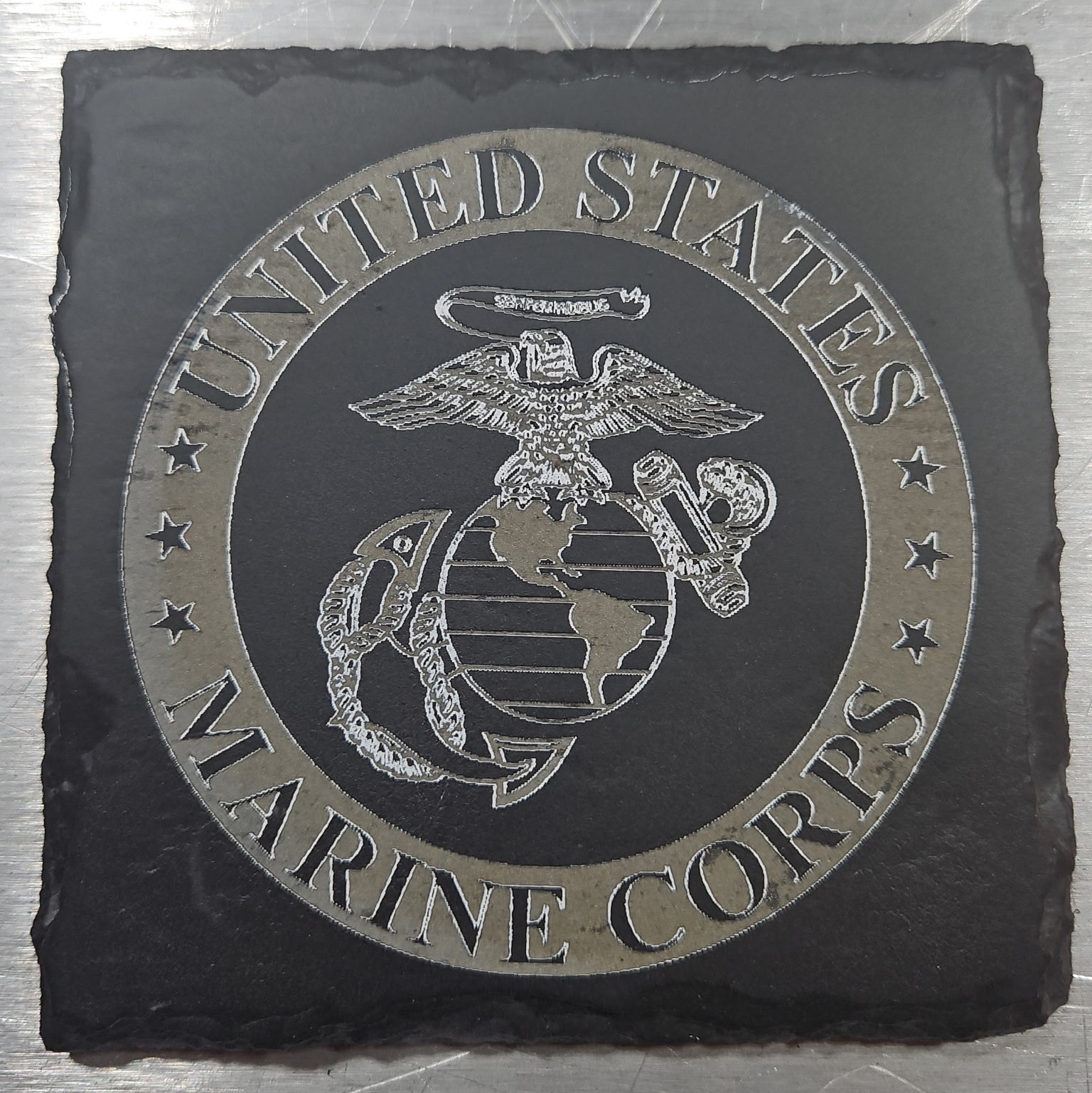 Military Branch Slate Coasters