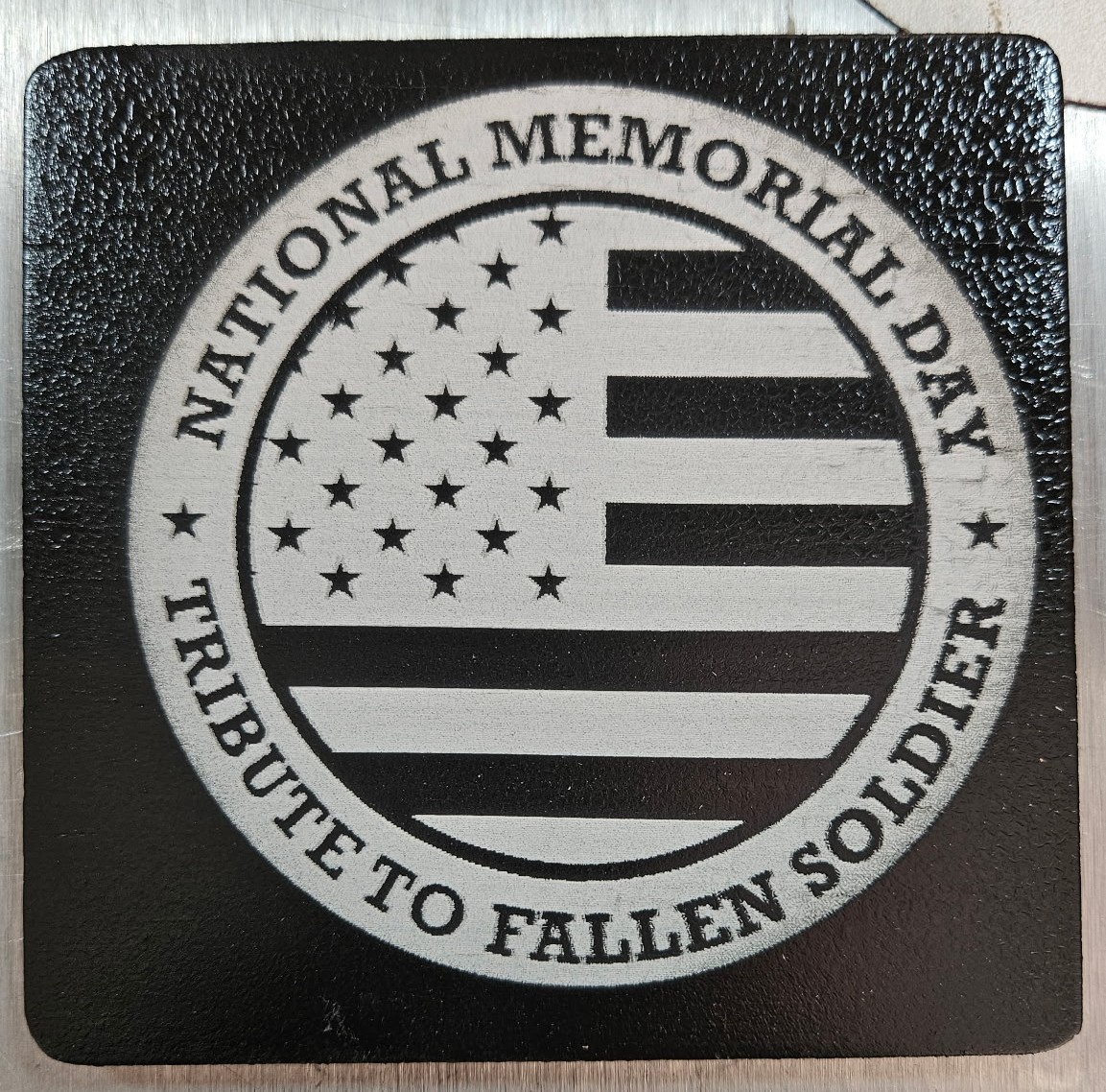 National Memorial Day Tribute Plaque