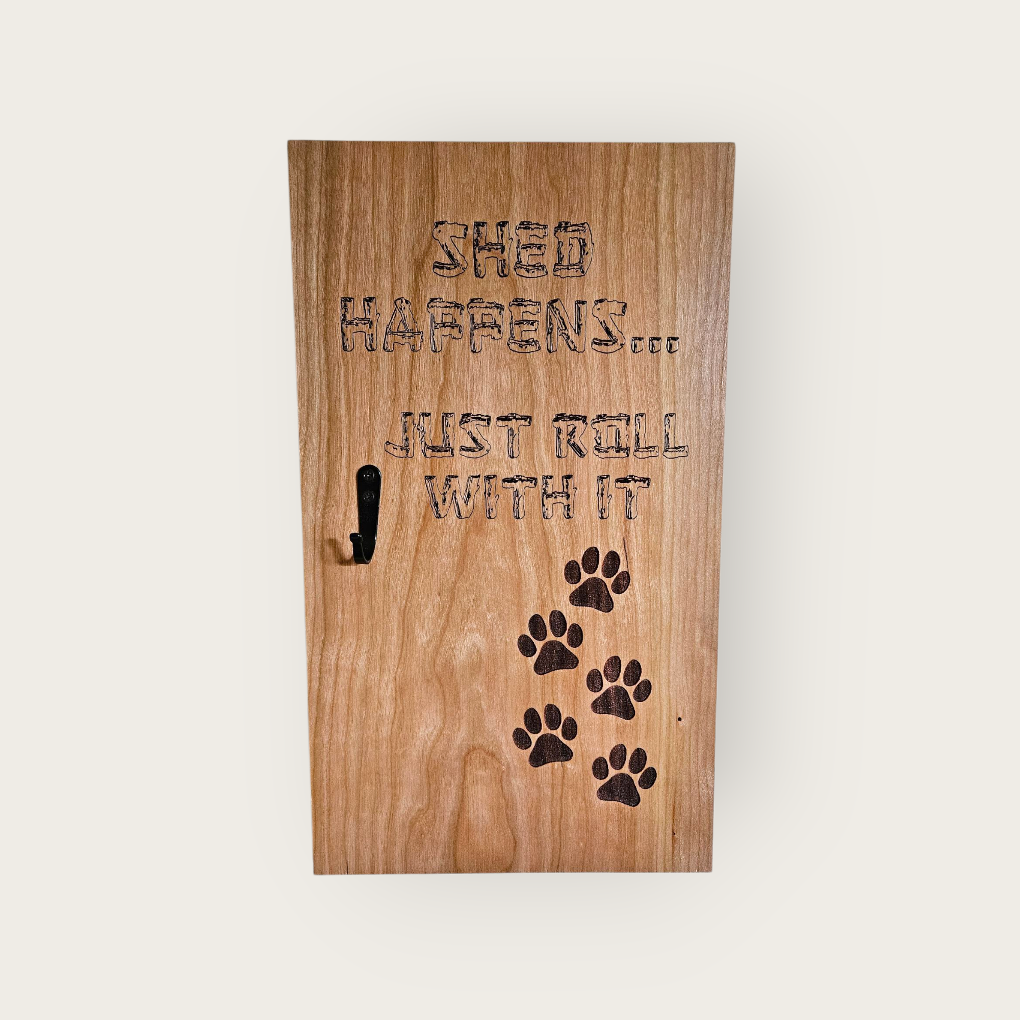 Pet Lint Roller Holder – “Shed Happens… Just Roll With It”