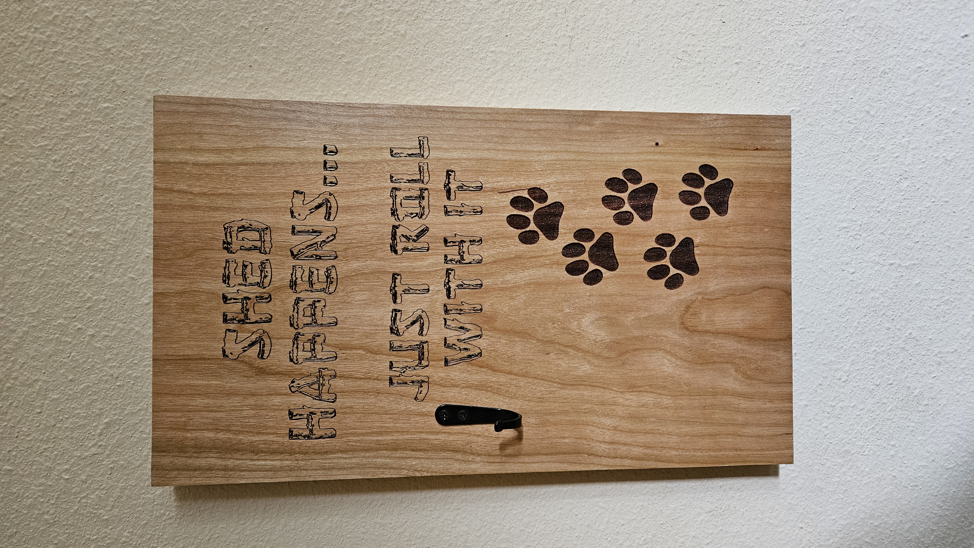 Pet Lint Roller Holder – “Shed Happens… Just Roll With It”