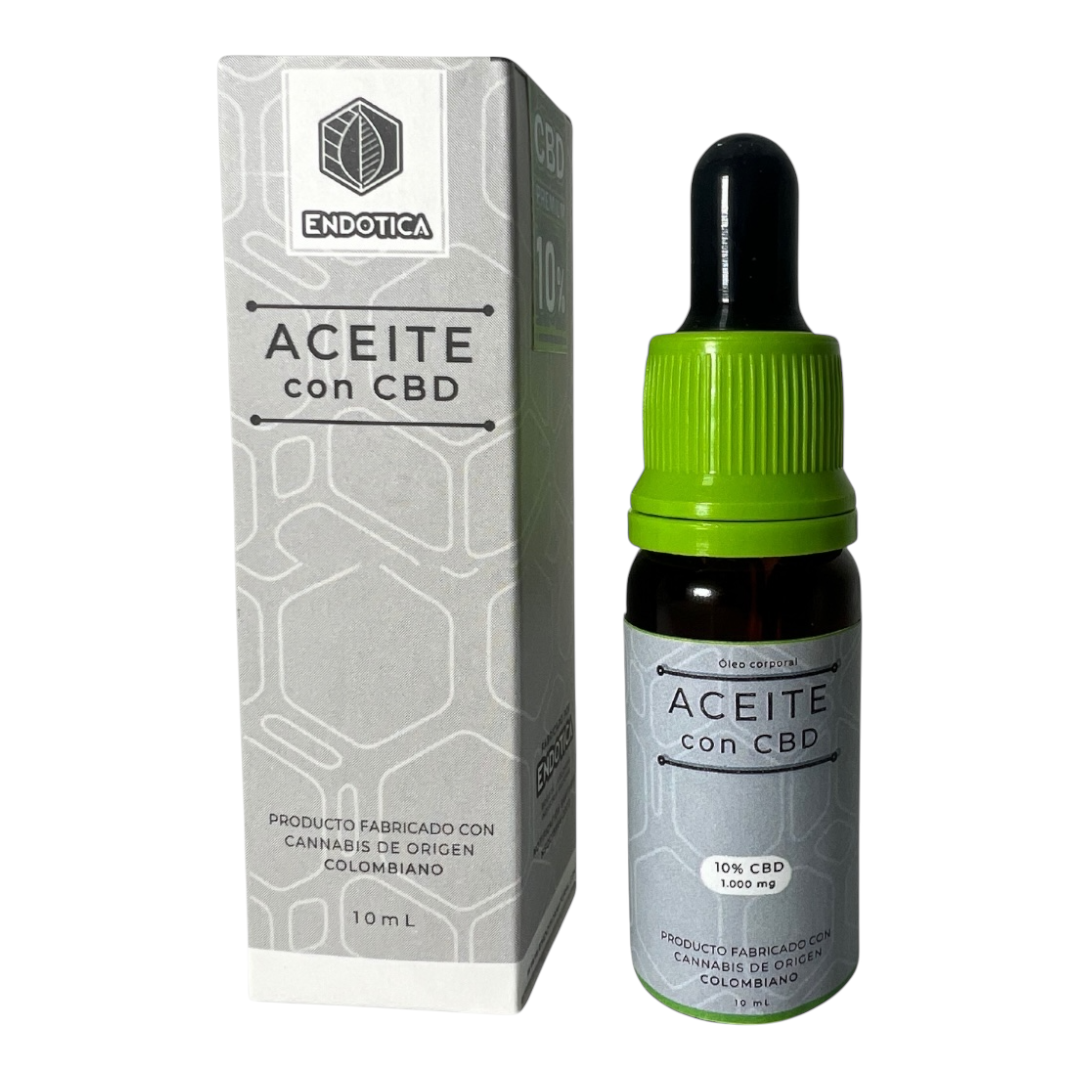 Aceite con CBD 10% – 10ml (850mg)