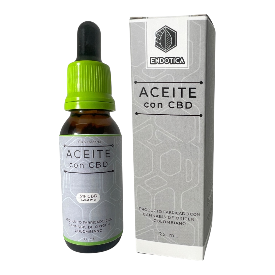 Aceite con CBD 5% – 25ml (850mg)