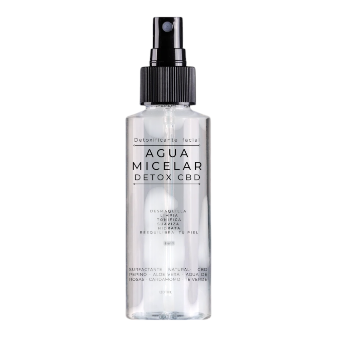 Agua Micelar Detox con CBD 120ml