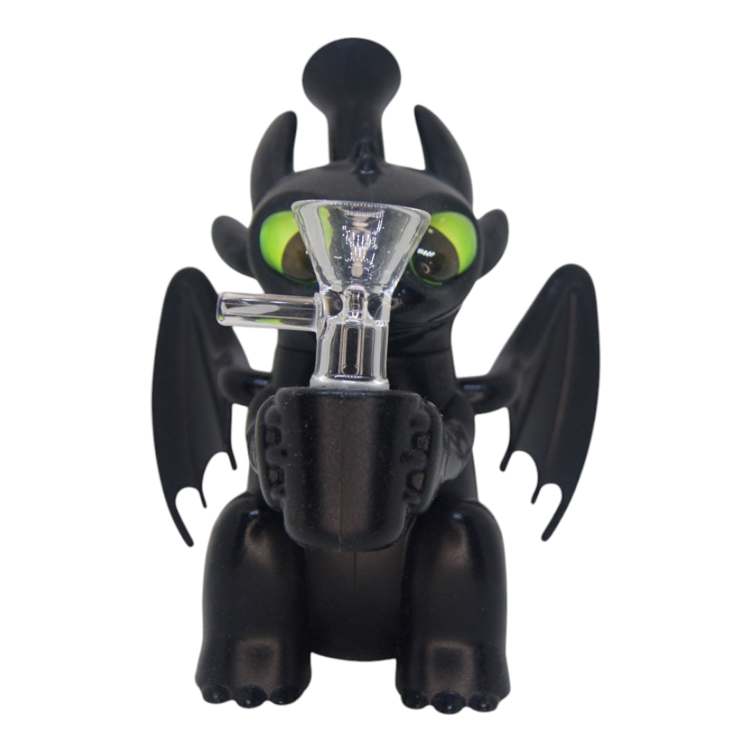 Bong Chimuelo Dragón – Silicona 14 cm