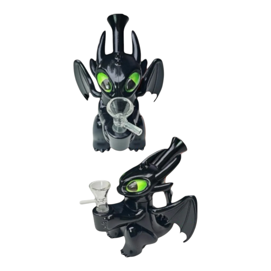 Bong Chimuelo Dragón – Silicona 14 cm