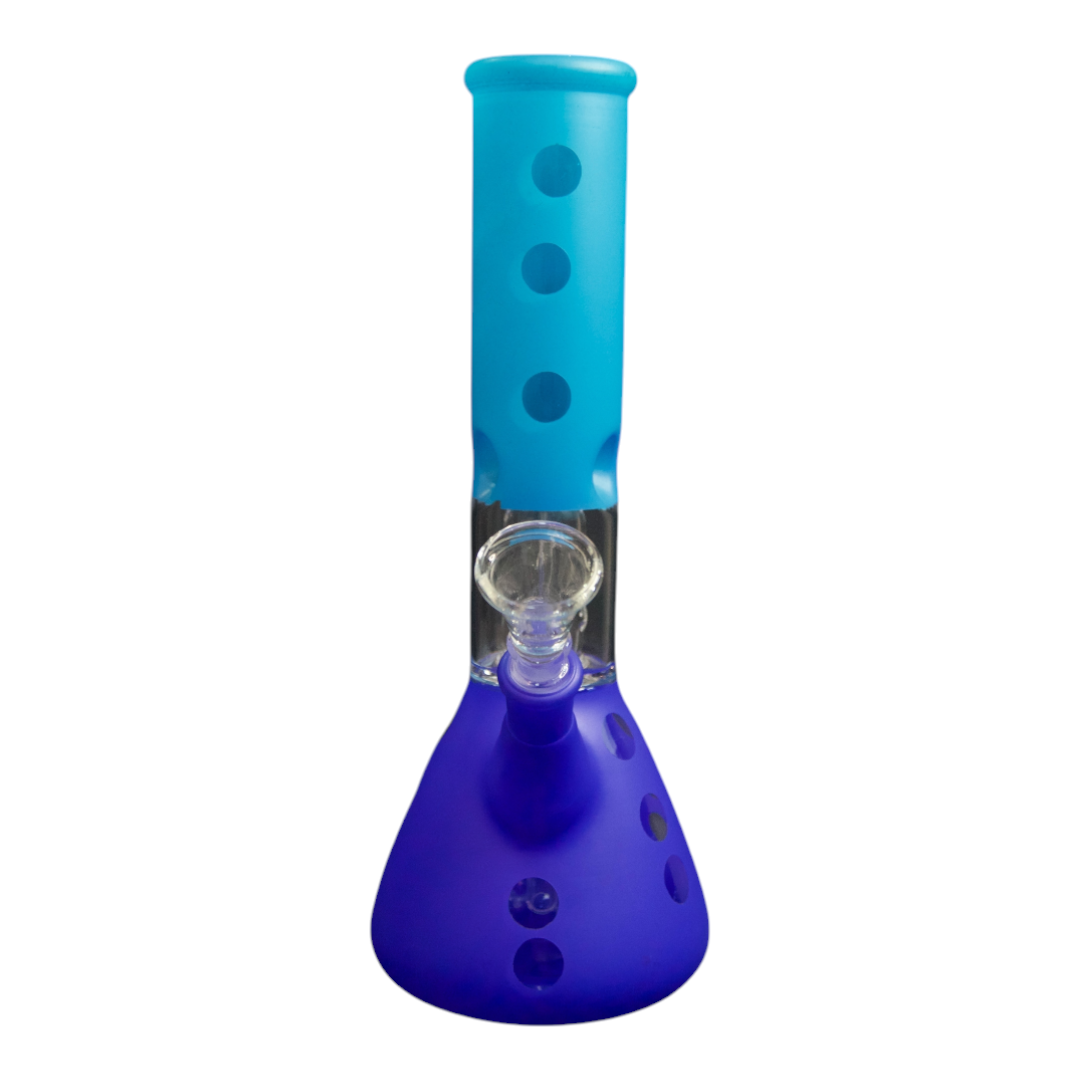 Bong Percolador de Cristal - 18 cm