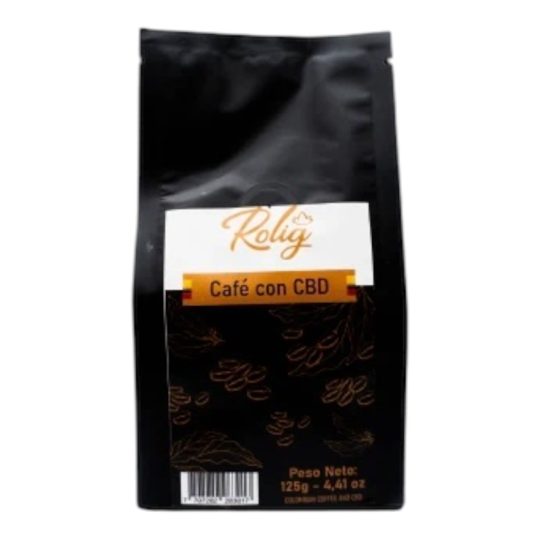 Café con CBD 125g – Rolig