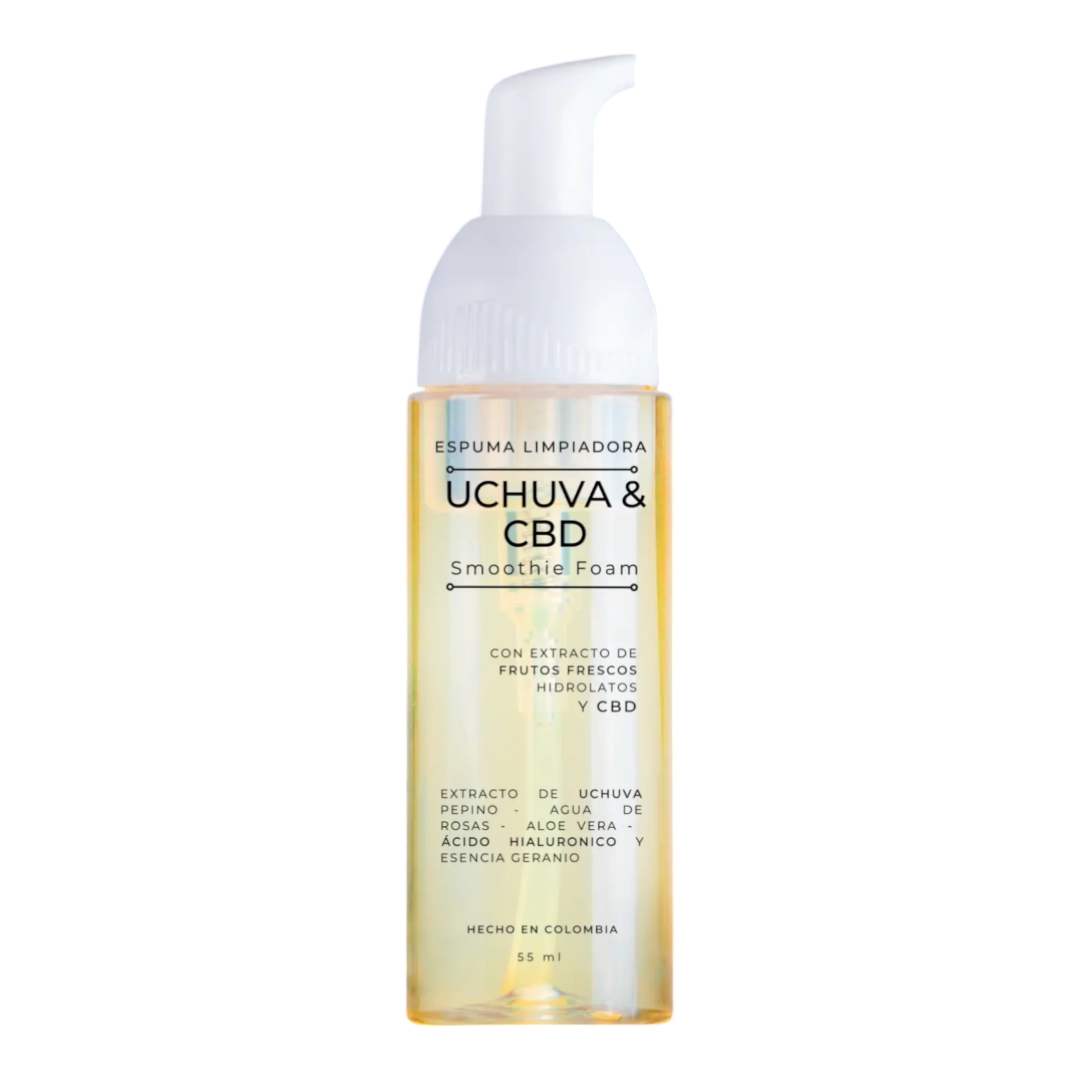 Espuma Limpiadora Uchuva y CBD - 55ML