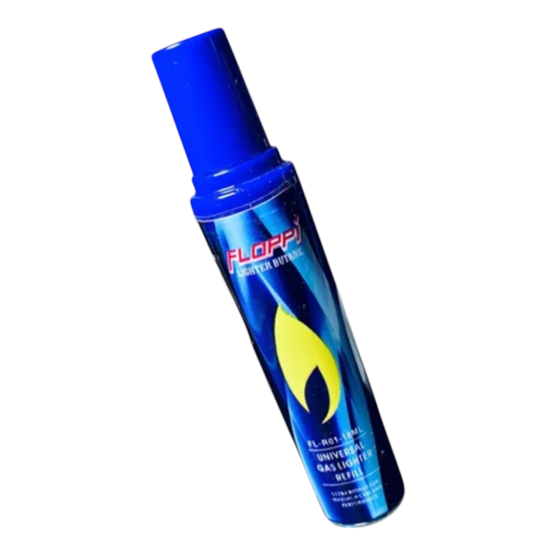 Floppi – Gas Butano 18ml para Encendedores y Sopletes