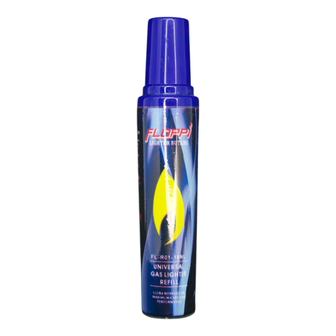 Floppi – Gas Butano 18ml para Encendedores y Sopletes