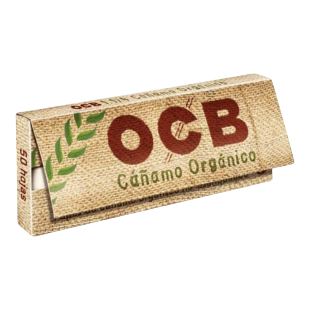 OCB Orgánico #1 1/4 – Papel de Liar de Cáñamo 100% Natural